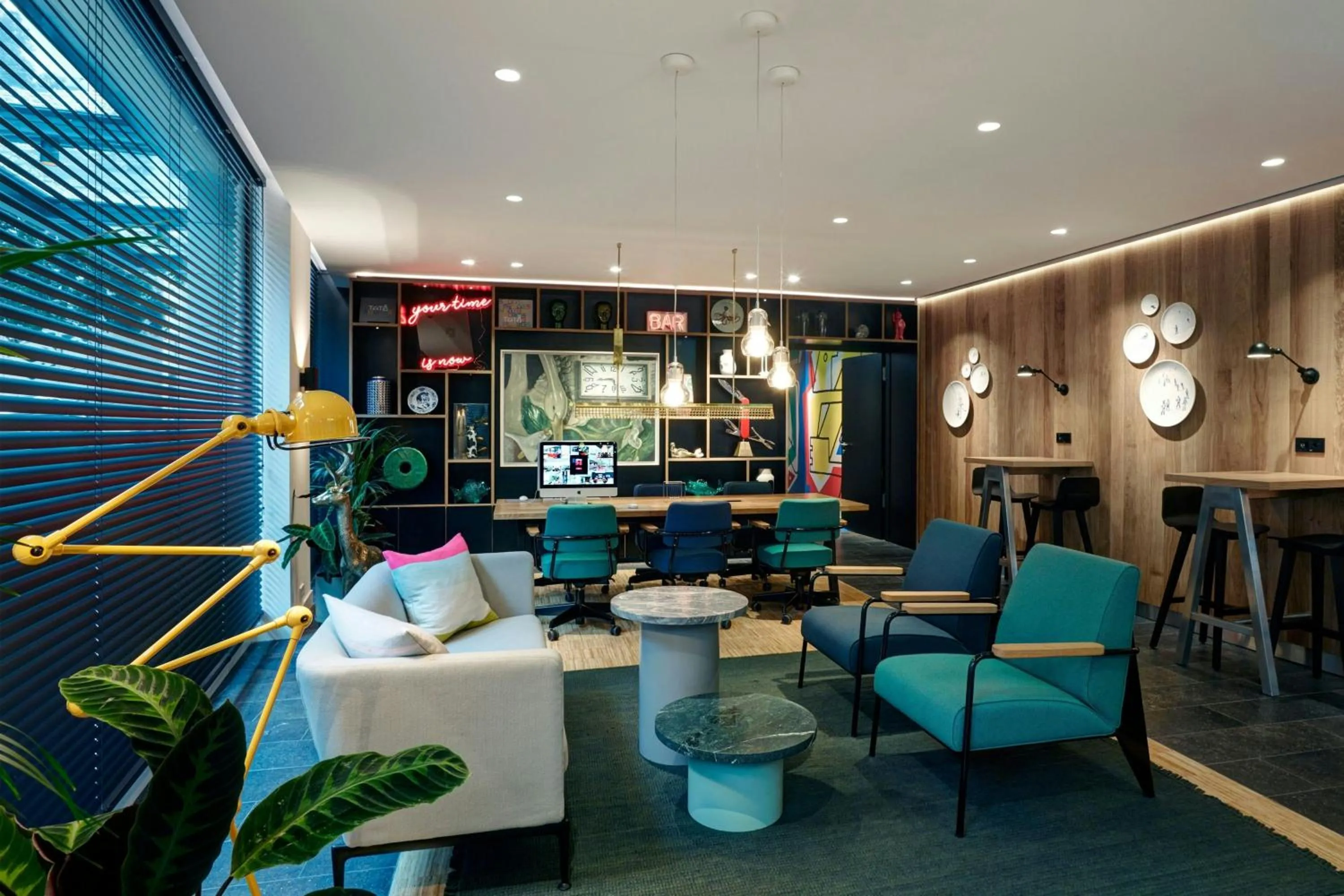 Lobby or reception in citizenM Geneva