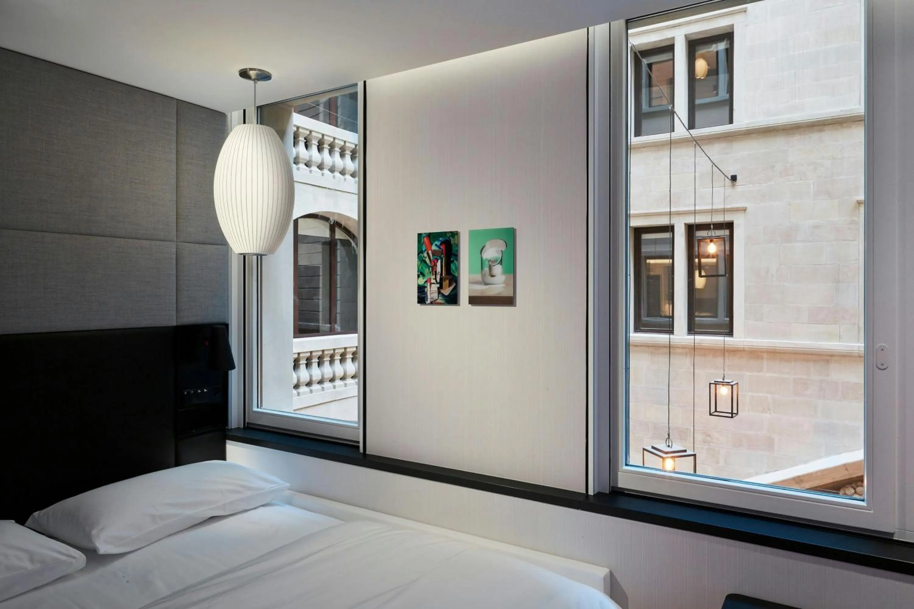 Bedroom, Bed in citizenM Geneva