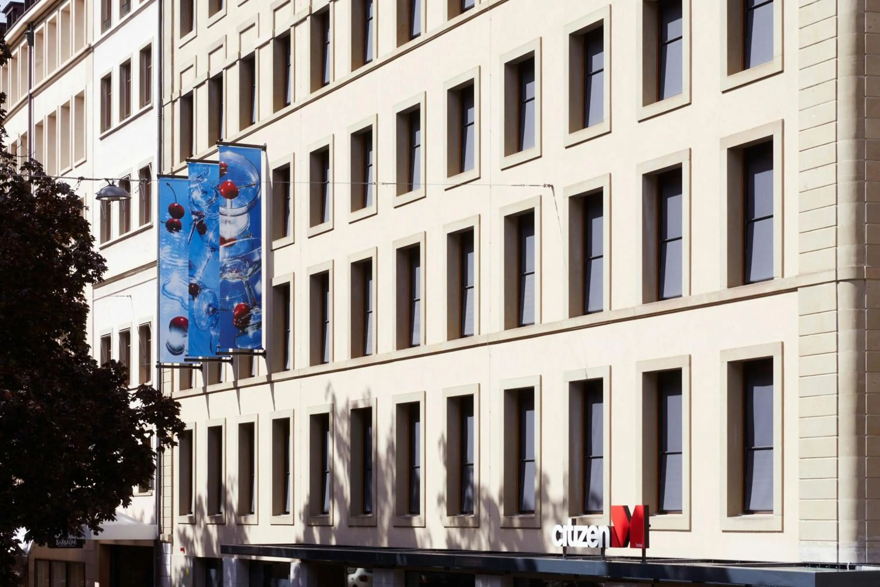 View (from property/room) in citizenM Geneva