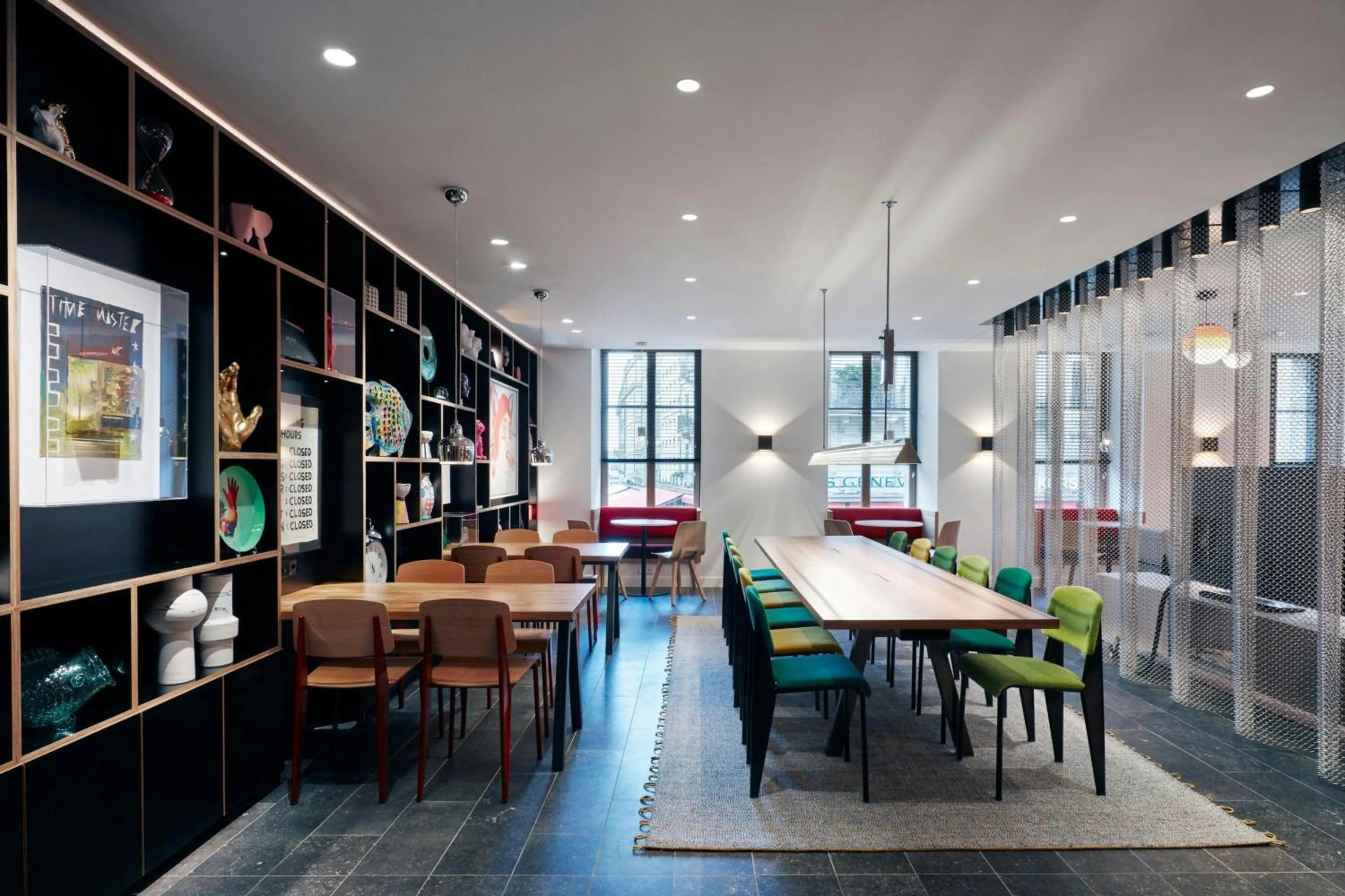 Lobby or reception in citizenM Geneva