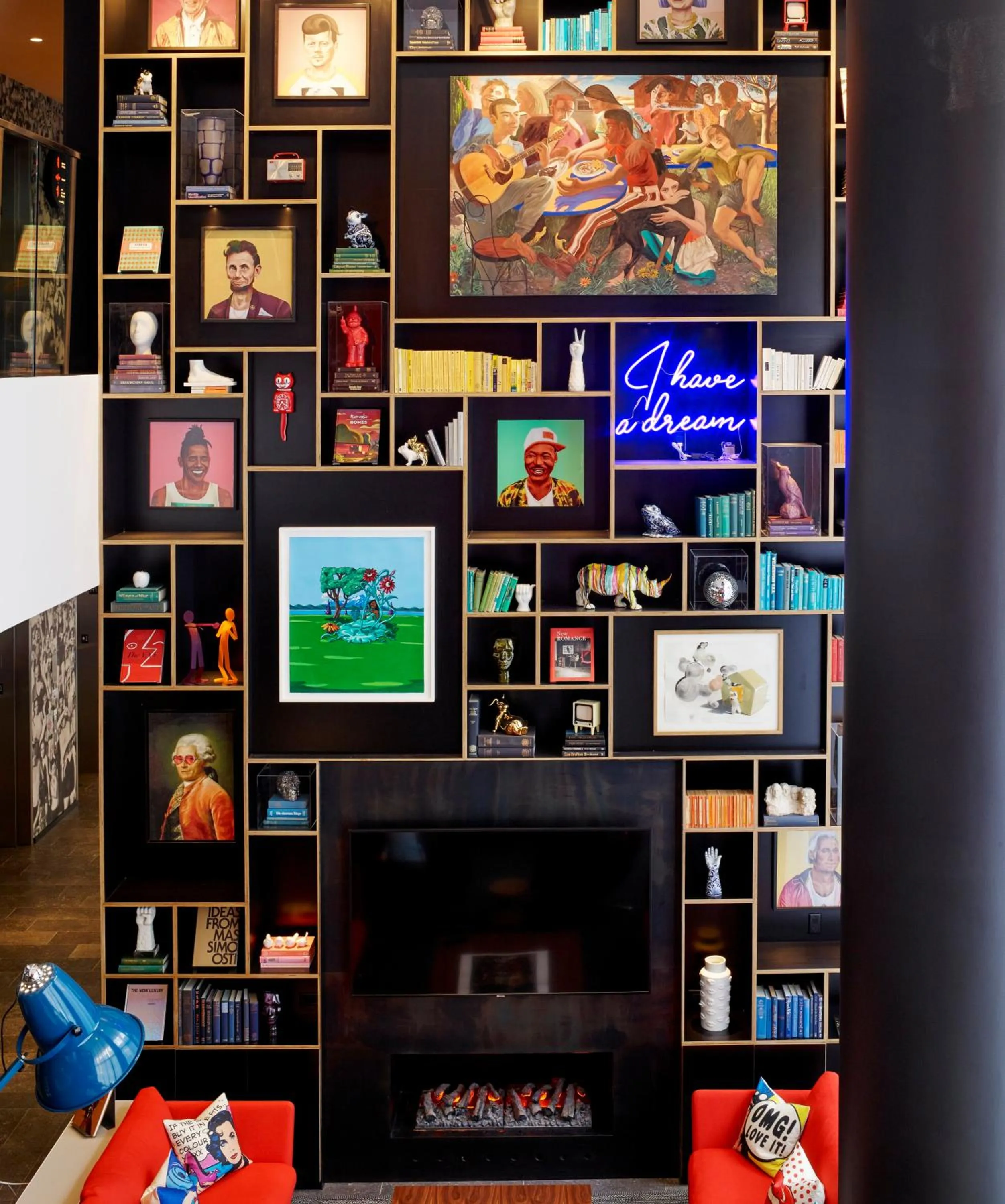 Lobby or reception in citizenM Washington Capital