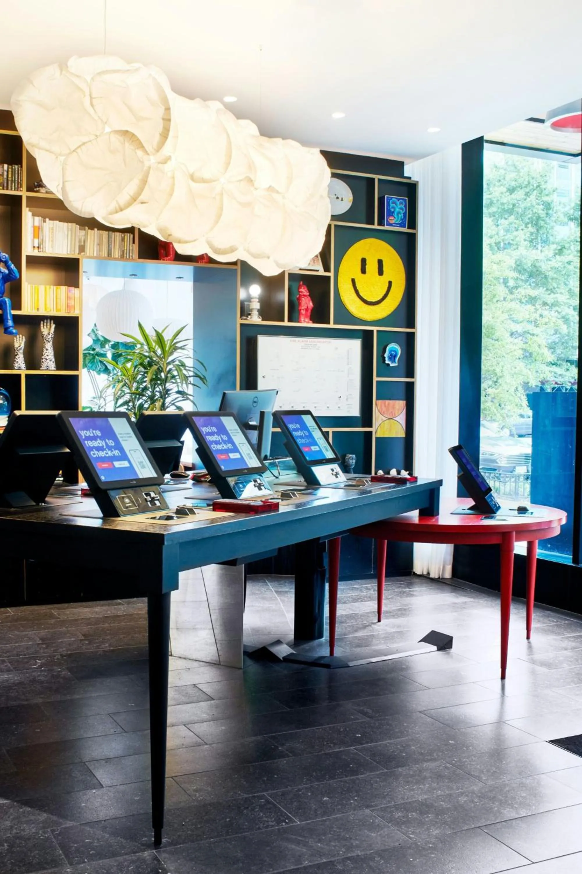 Lobby or reception in citizenM Washington Capital