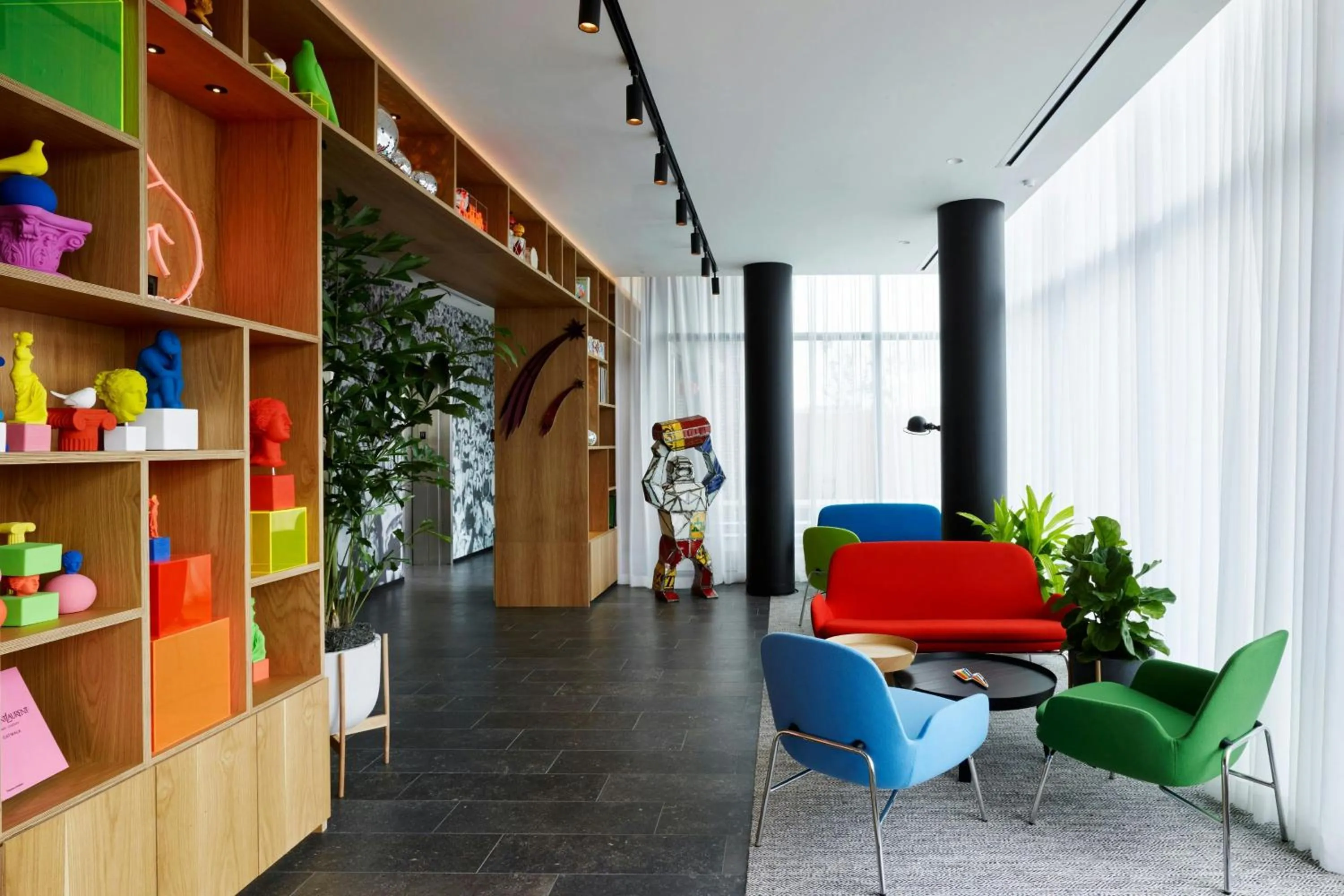 Lobby or reception in citizenM Washington Capital