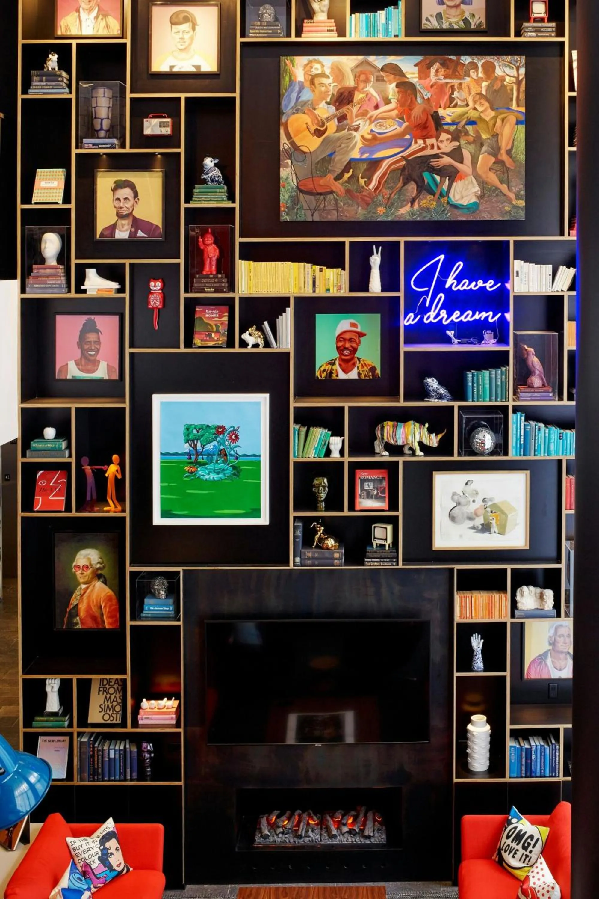 Lobby or reception in citizenM Washington Capital