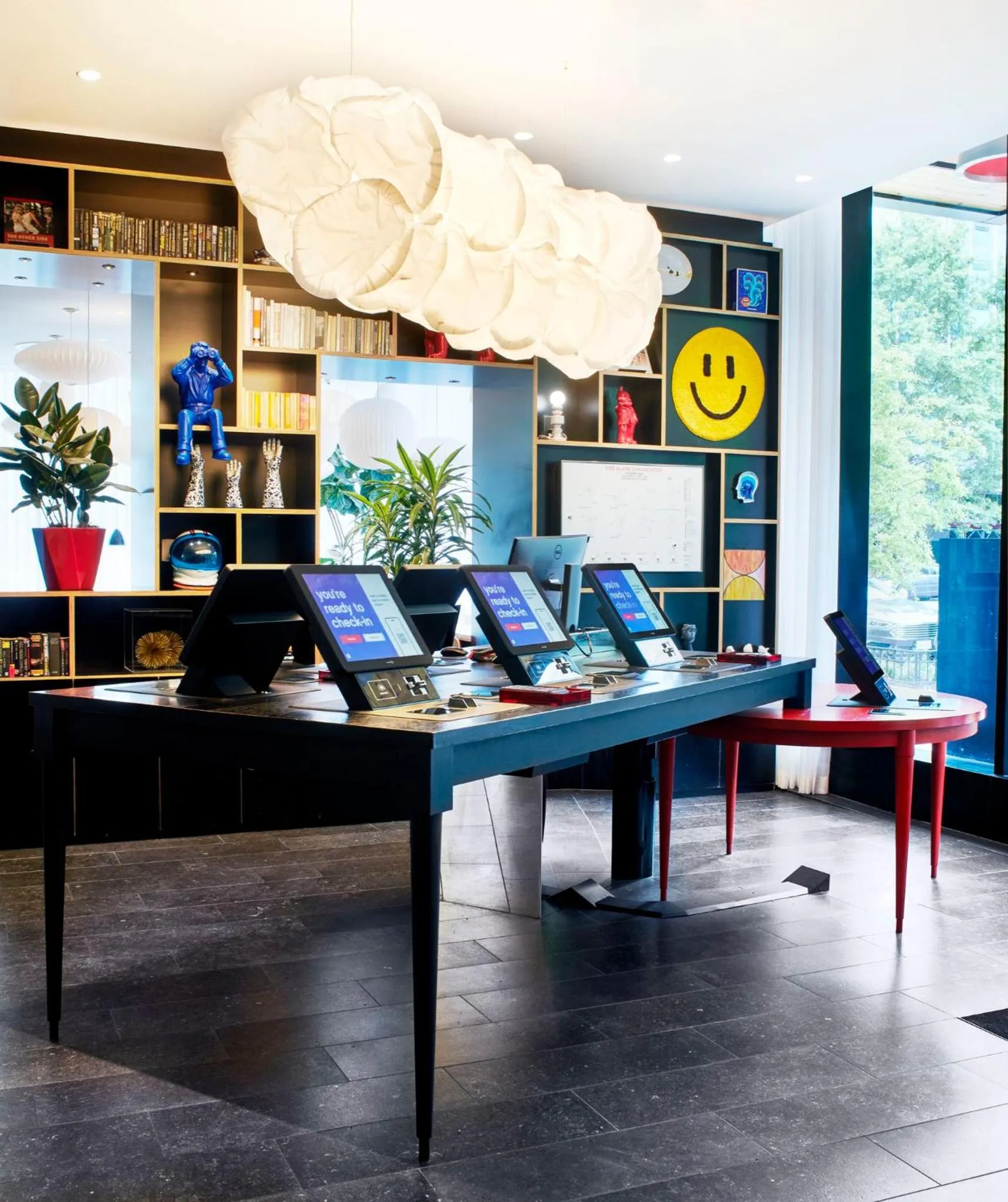 Lobby or reception in citizenM Washington Capital