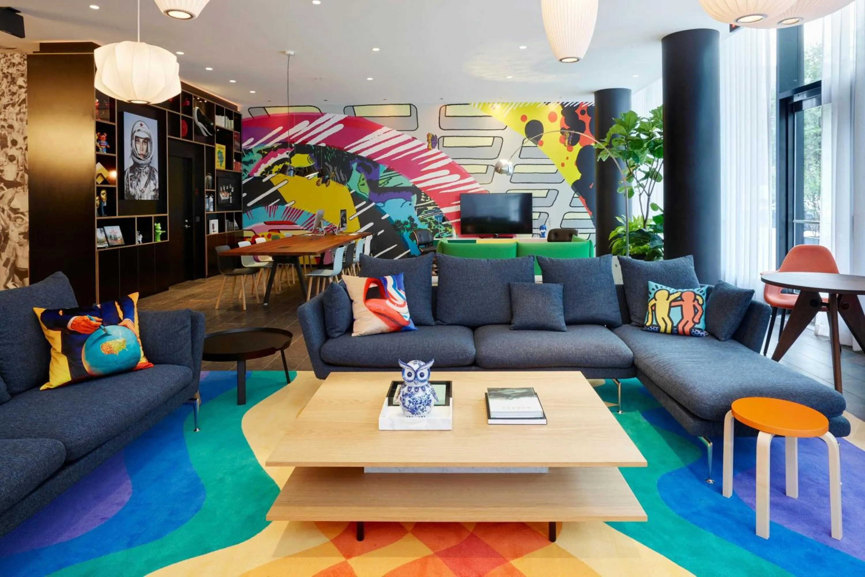 Lobby or reception in citizenM Washington Capital