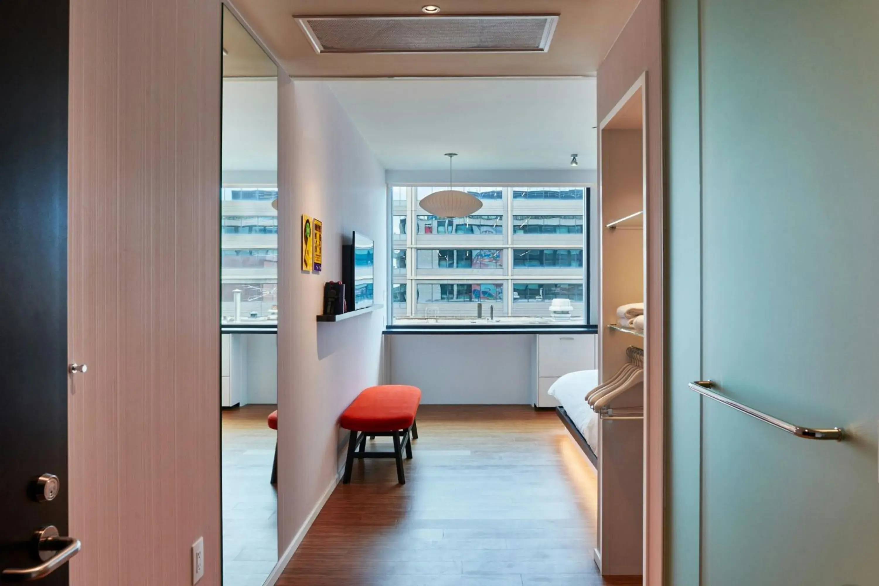 Bedroom in citizenM Washington Capital Bedroom in citizenM Washington Capital