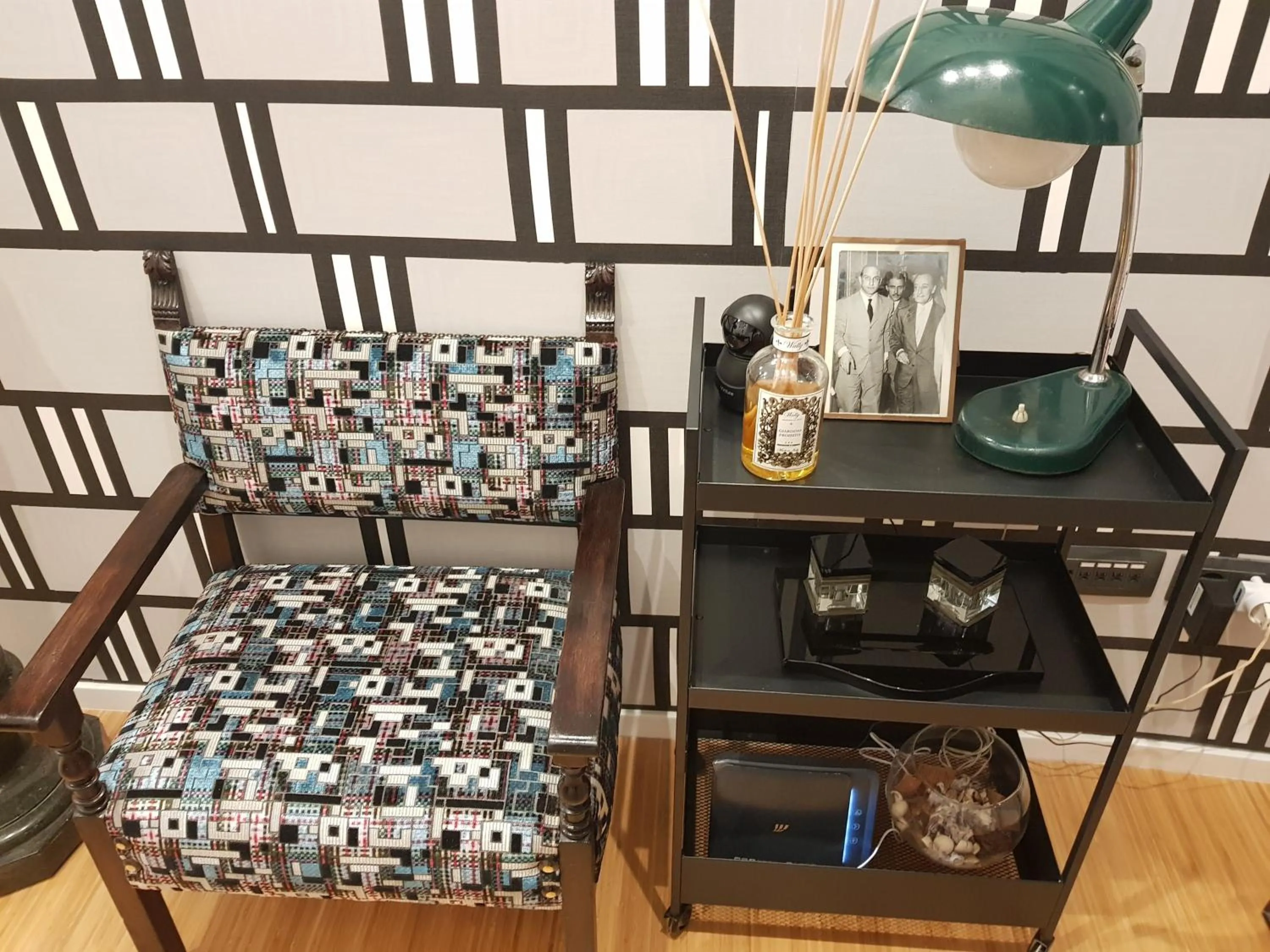 Decorative detail in B&B Lex Room Santa Lucia