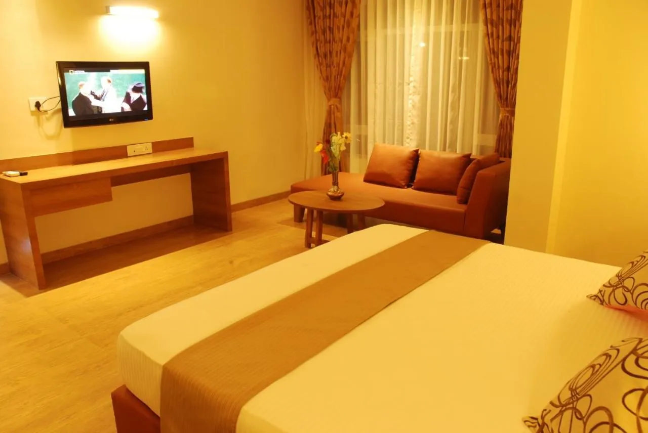 Bed in Hotel Rajtara