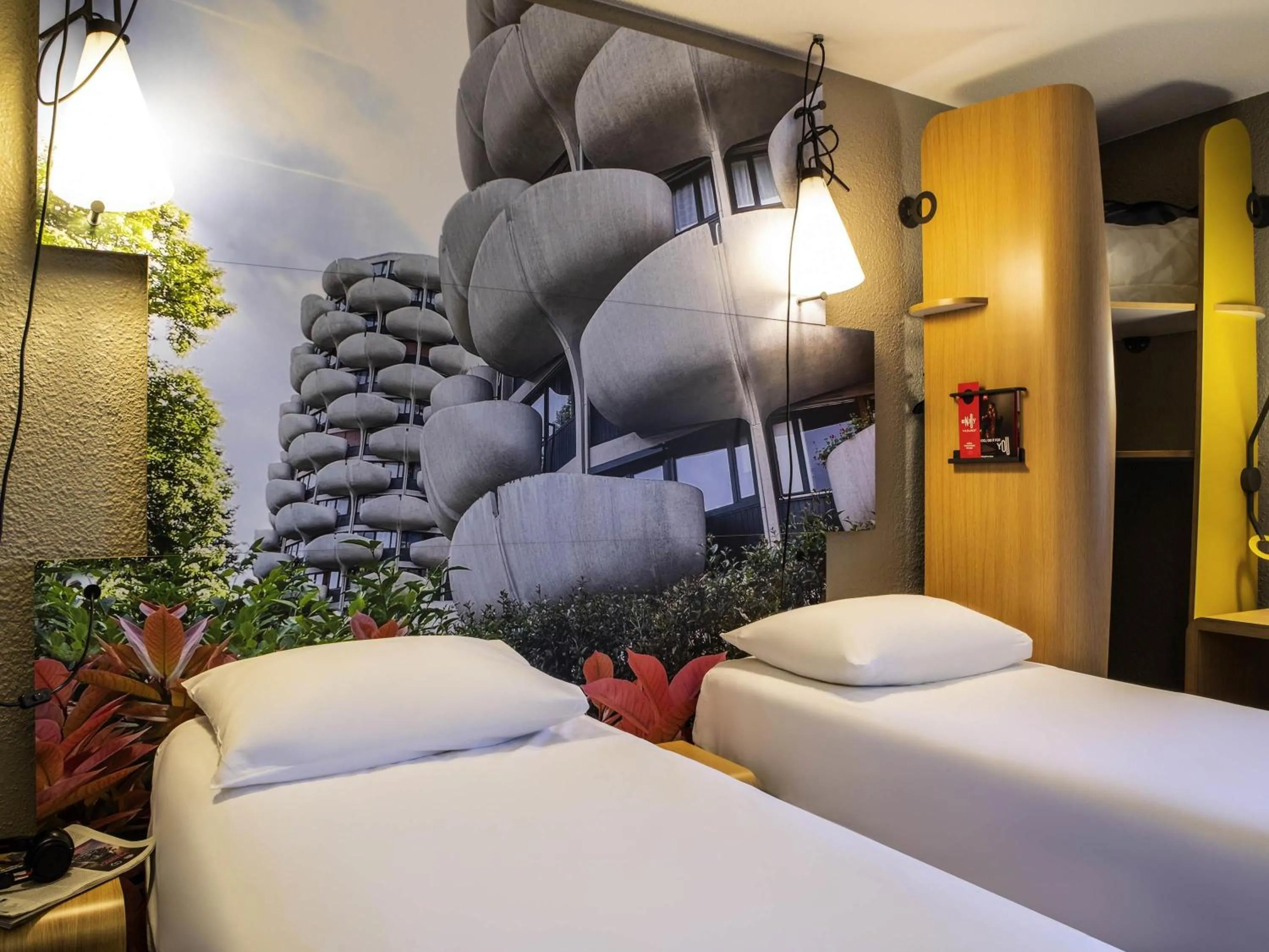 Bedroom, Bed in ibis Paris Creteil