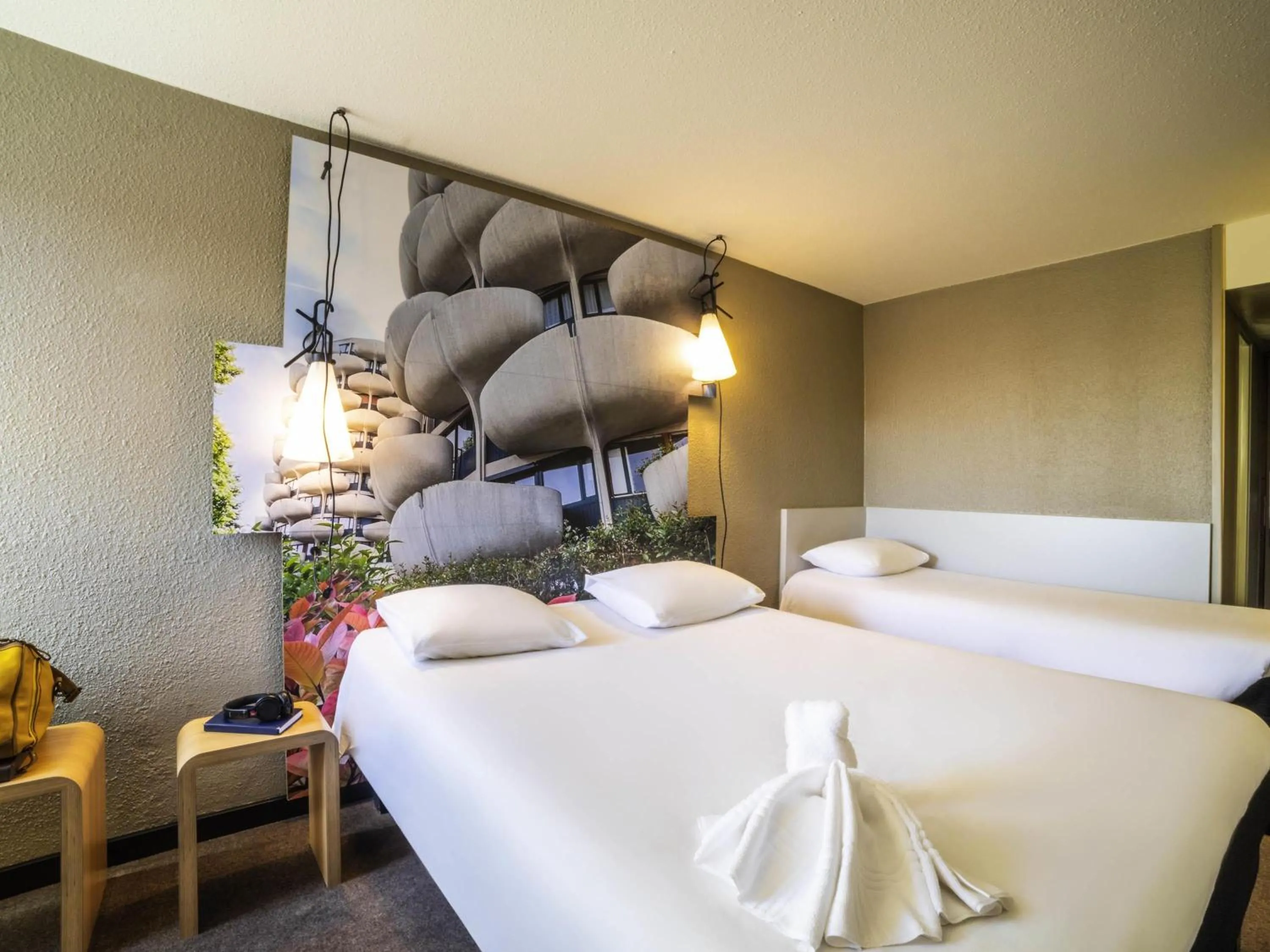 Bedroom, Bed in ibis Paris Creteil