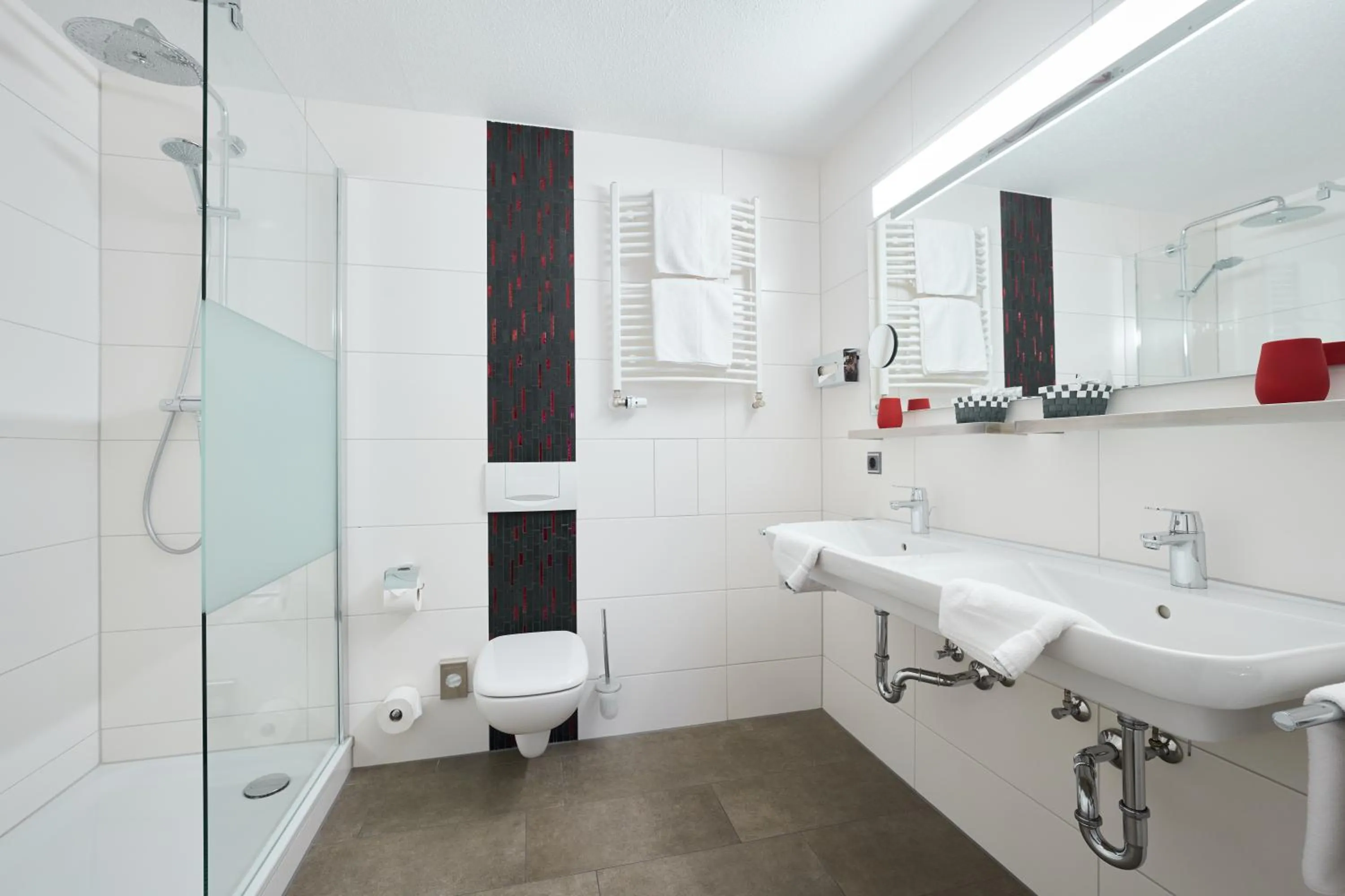 Shower in Hotel Ritter Badenweiler