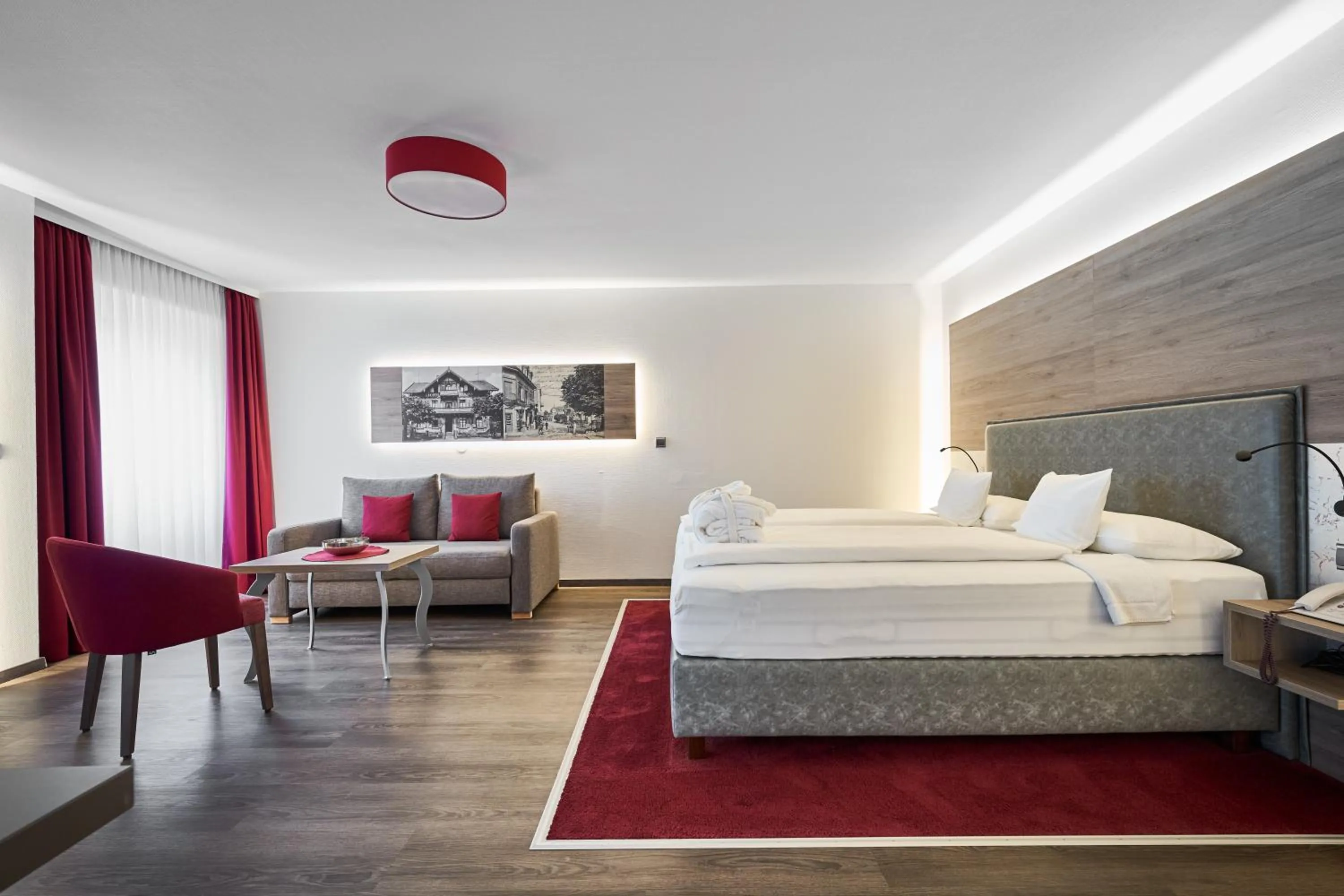 Living room, Bed in Hotel Ritter Badenweiler