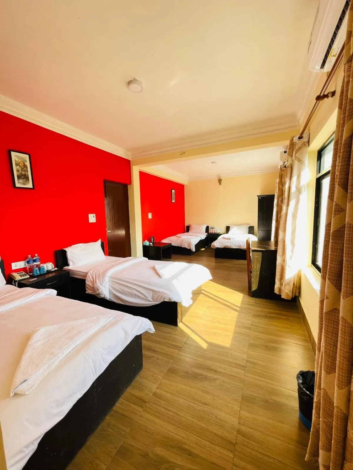 Bed in Gateway Himalaya Resort