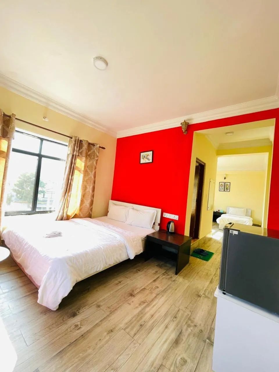 Bed in Gateway Himalaya Resort