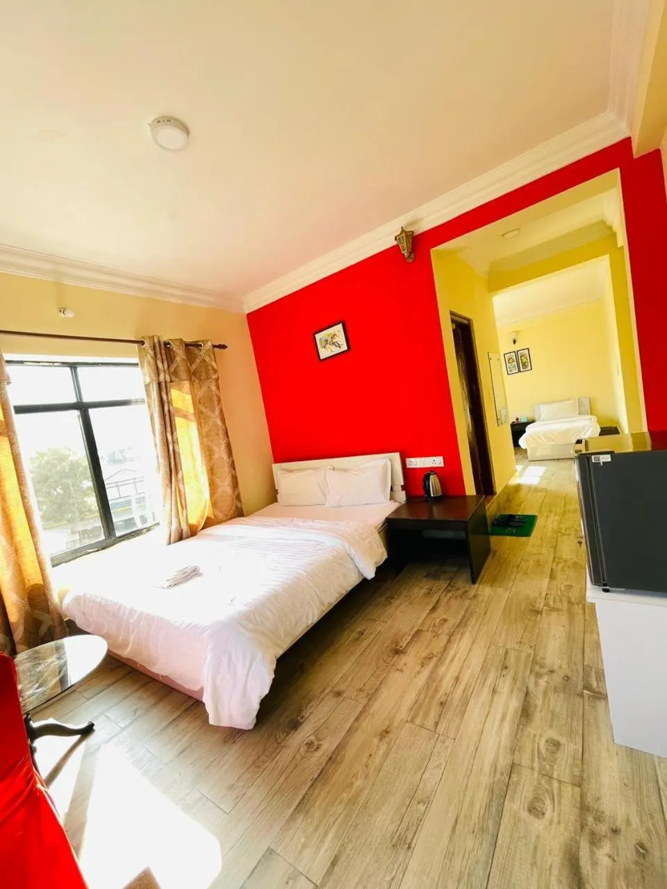 Bed in Gateway Himalaya Resort