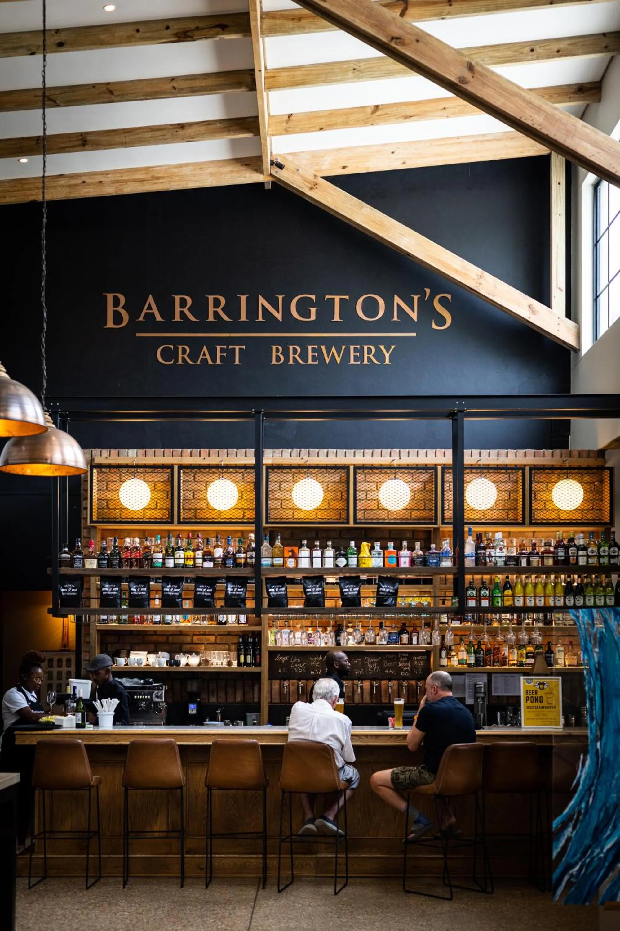 Dining area in Barrington's