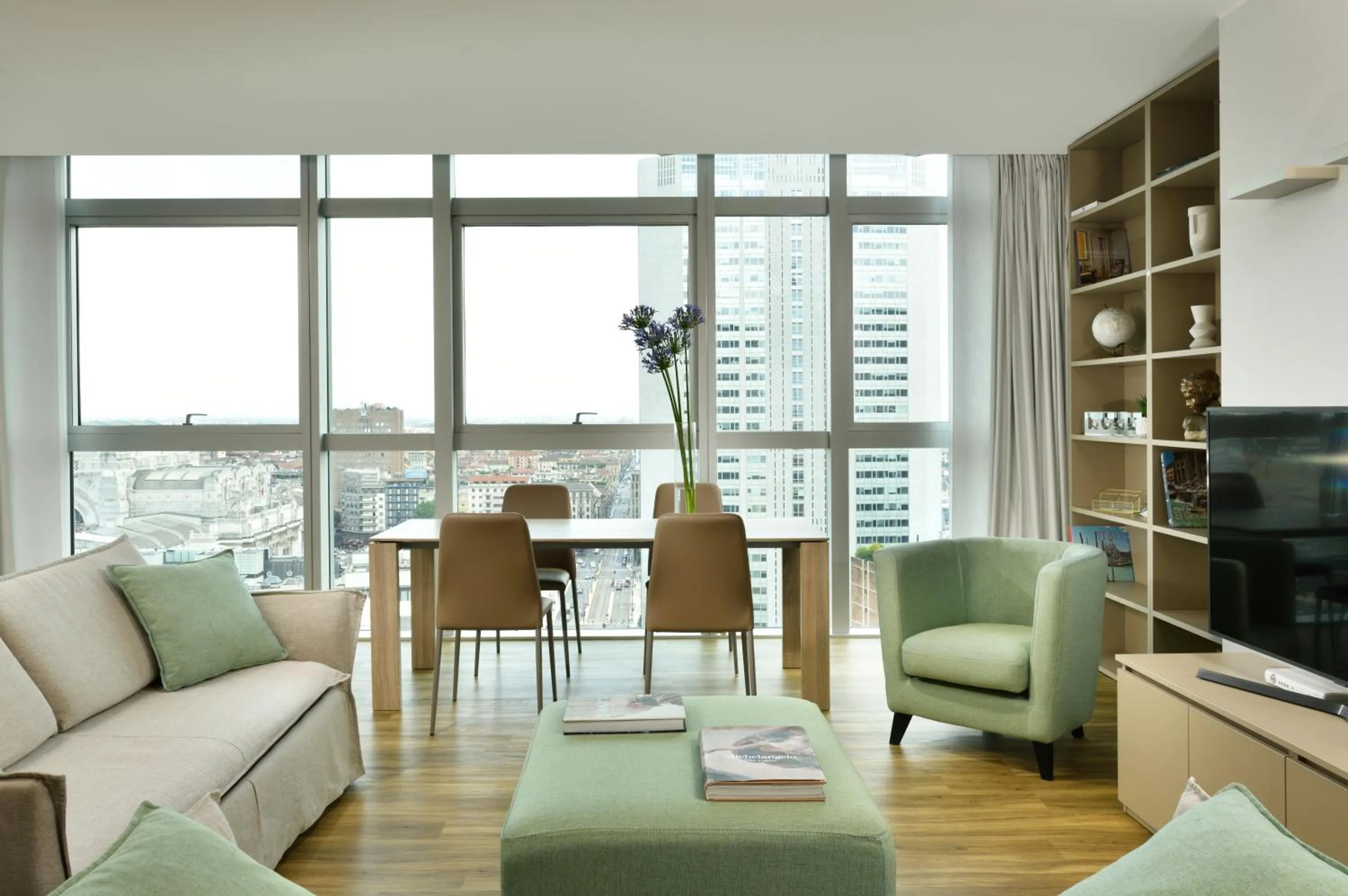 Living room in Torre Galfa Milano Luxury Apartments UNA Esperienze