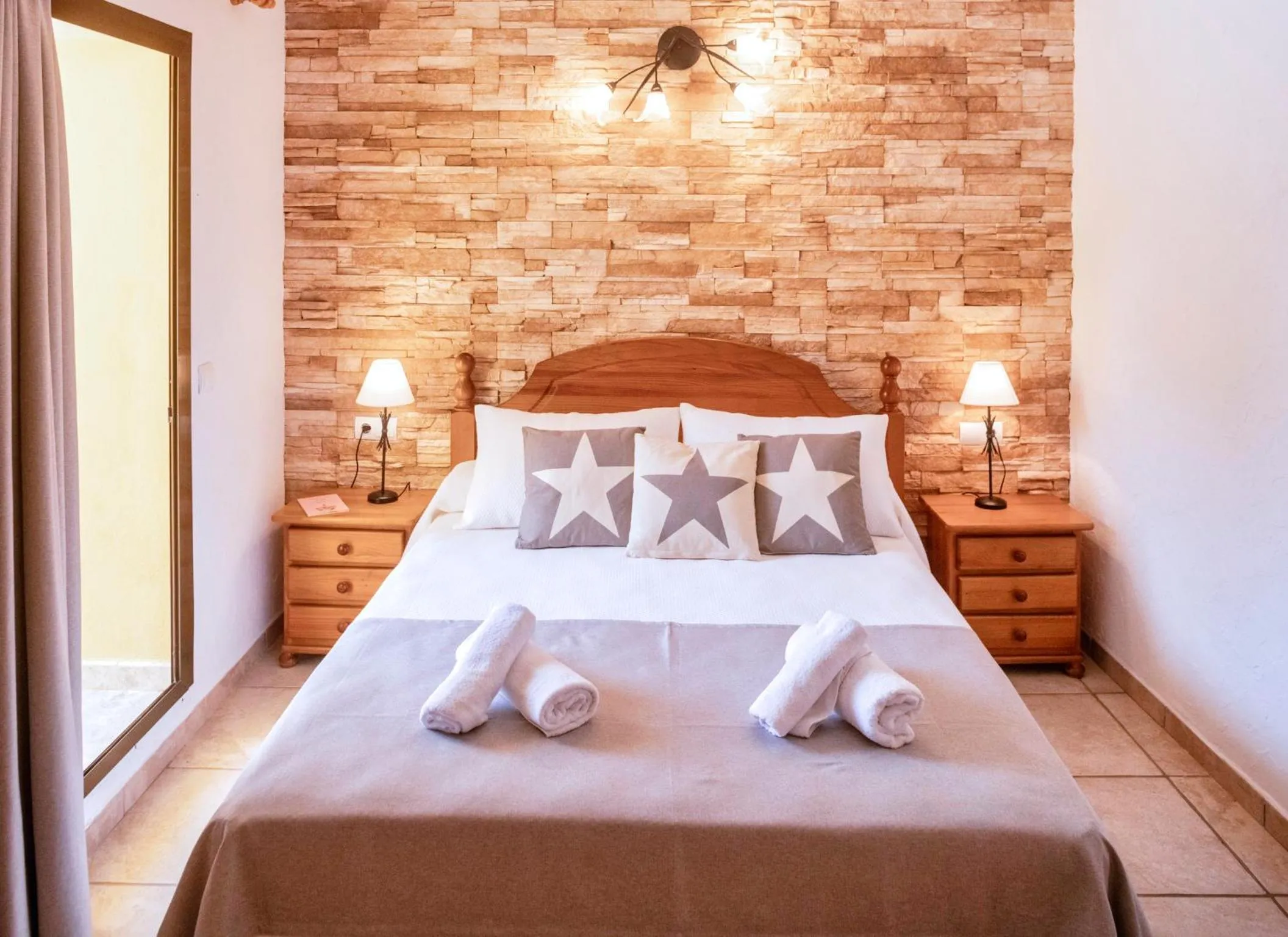 Bed in Hotel Lago Dorado