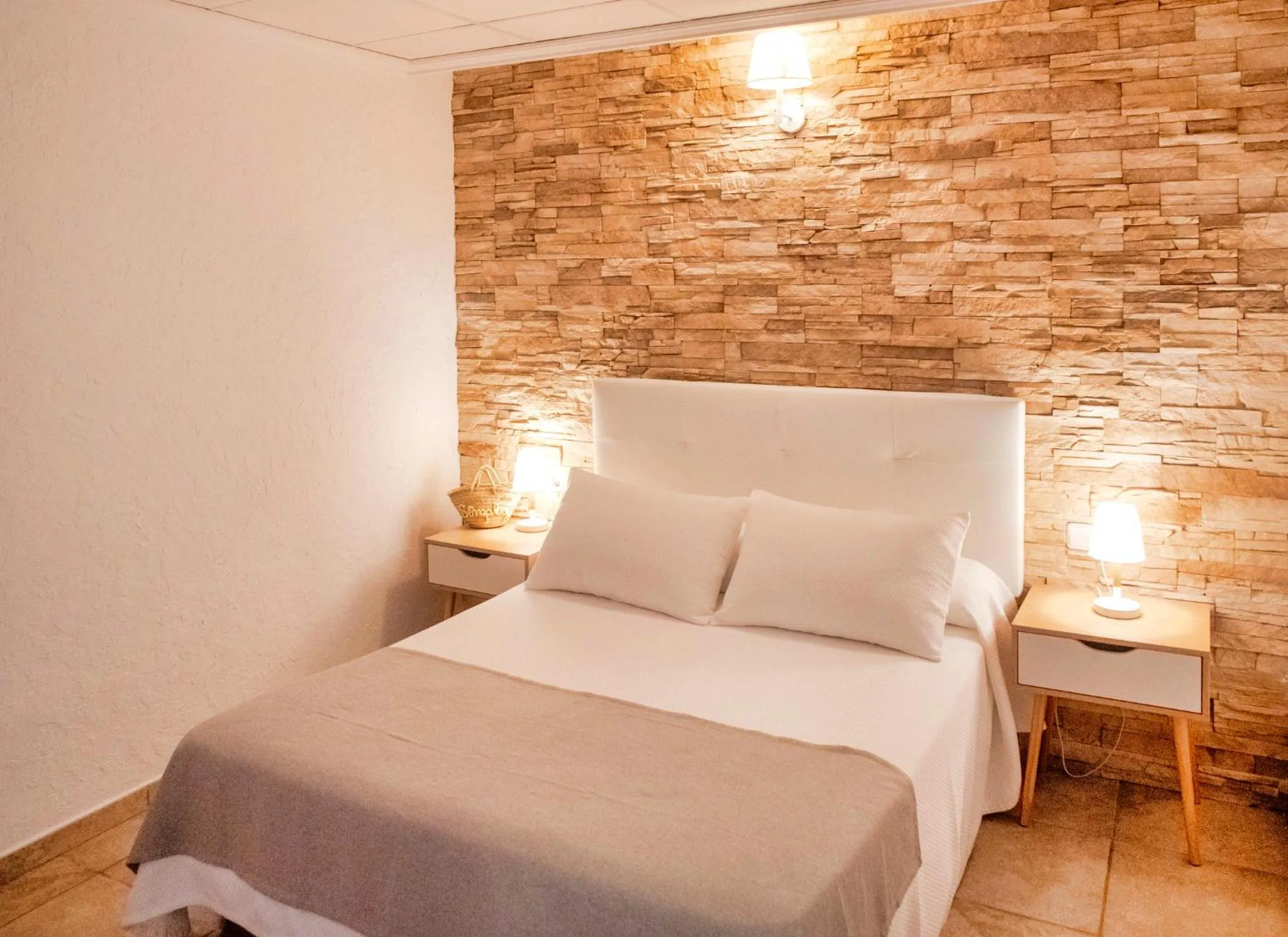 Bed in Hotel Lago Dorado