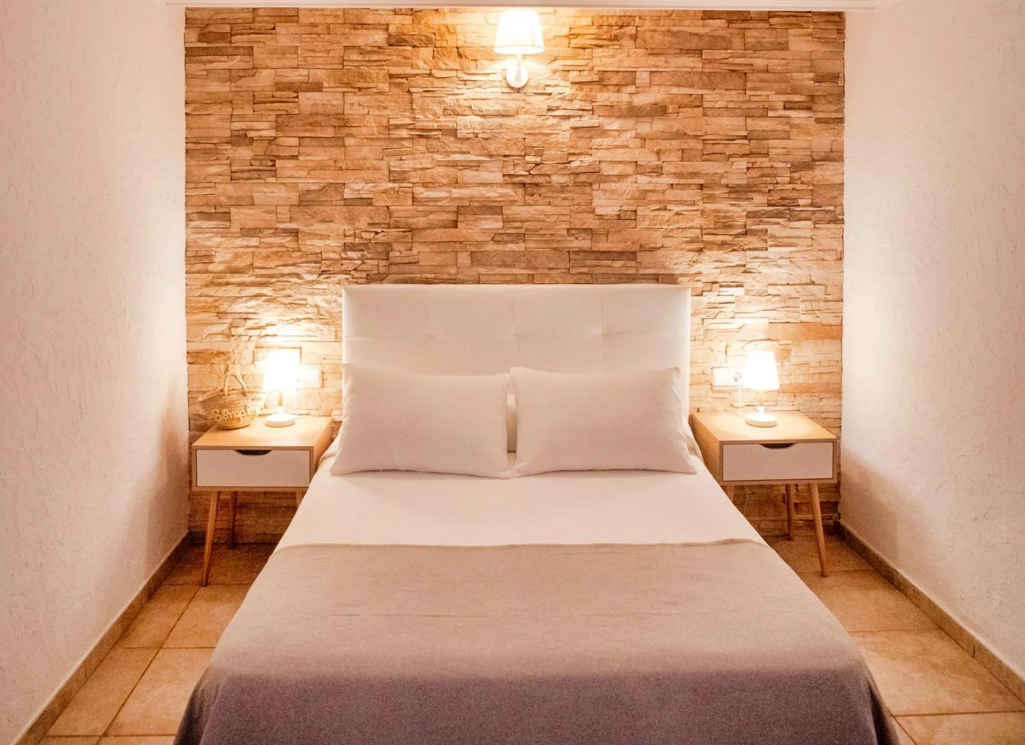 Bed in Hotel Lago Dorado