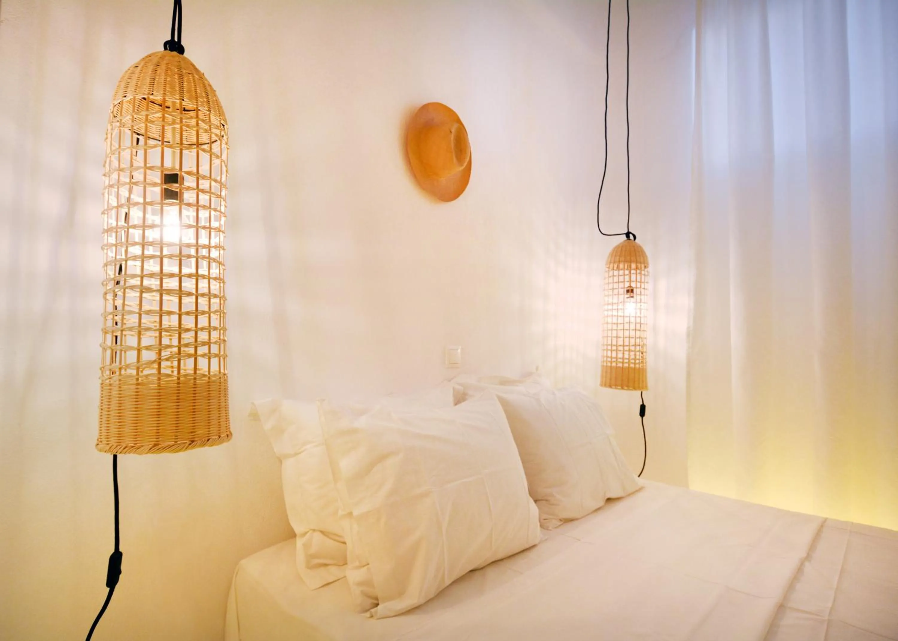 Bed in Sea Breeze Mykonos