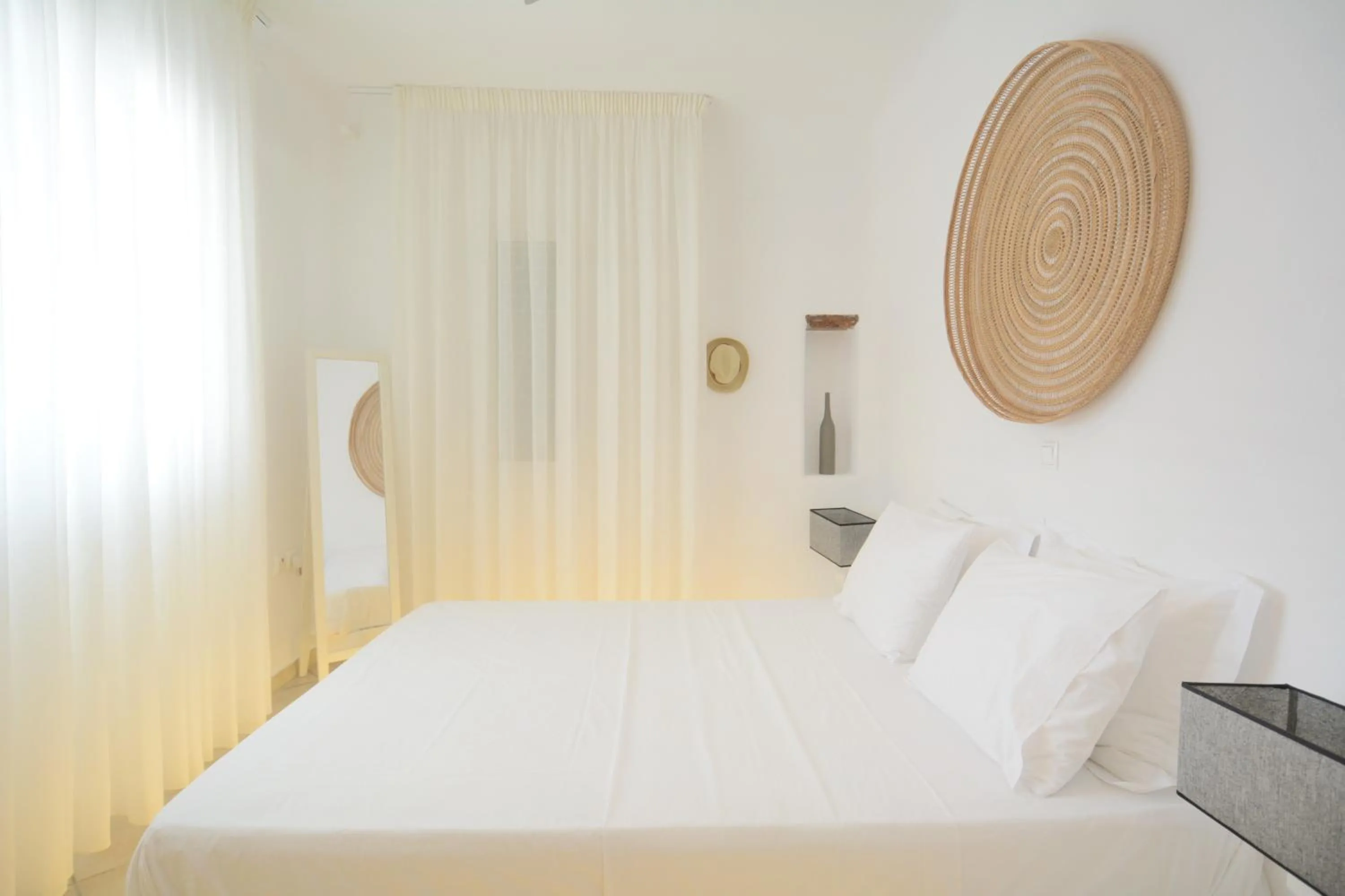 Bed in Sea Breeze Mykonos