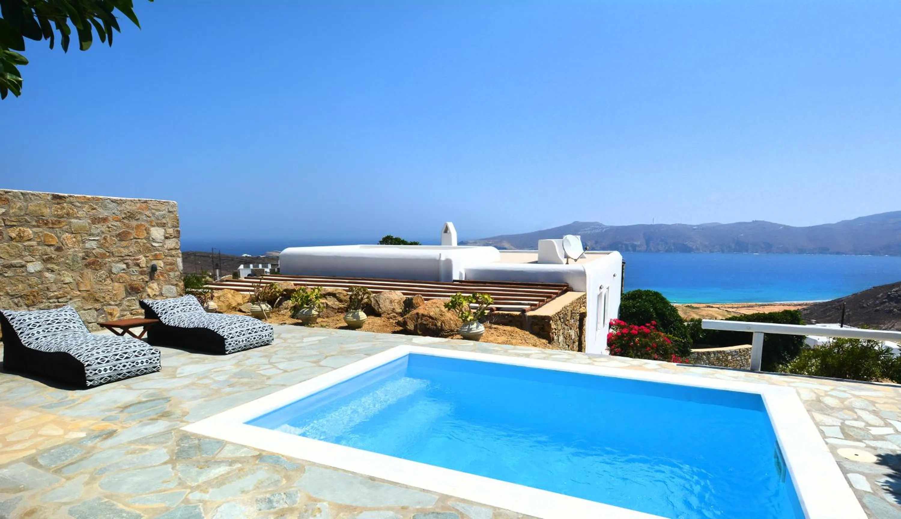 Patio in Sea Breeze Mykonos