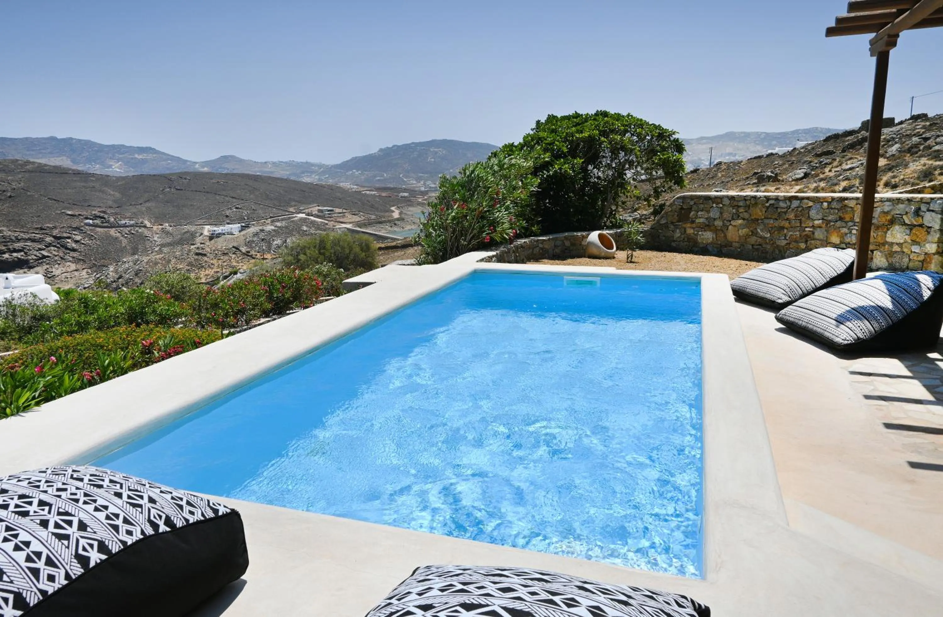 Patio in Sea Breeze Mykonos