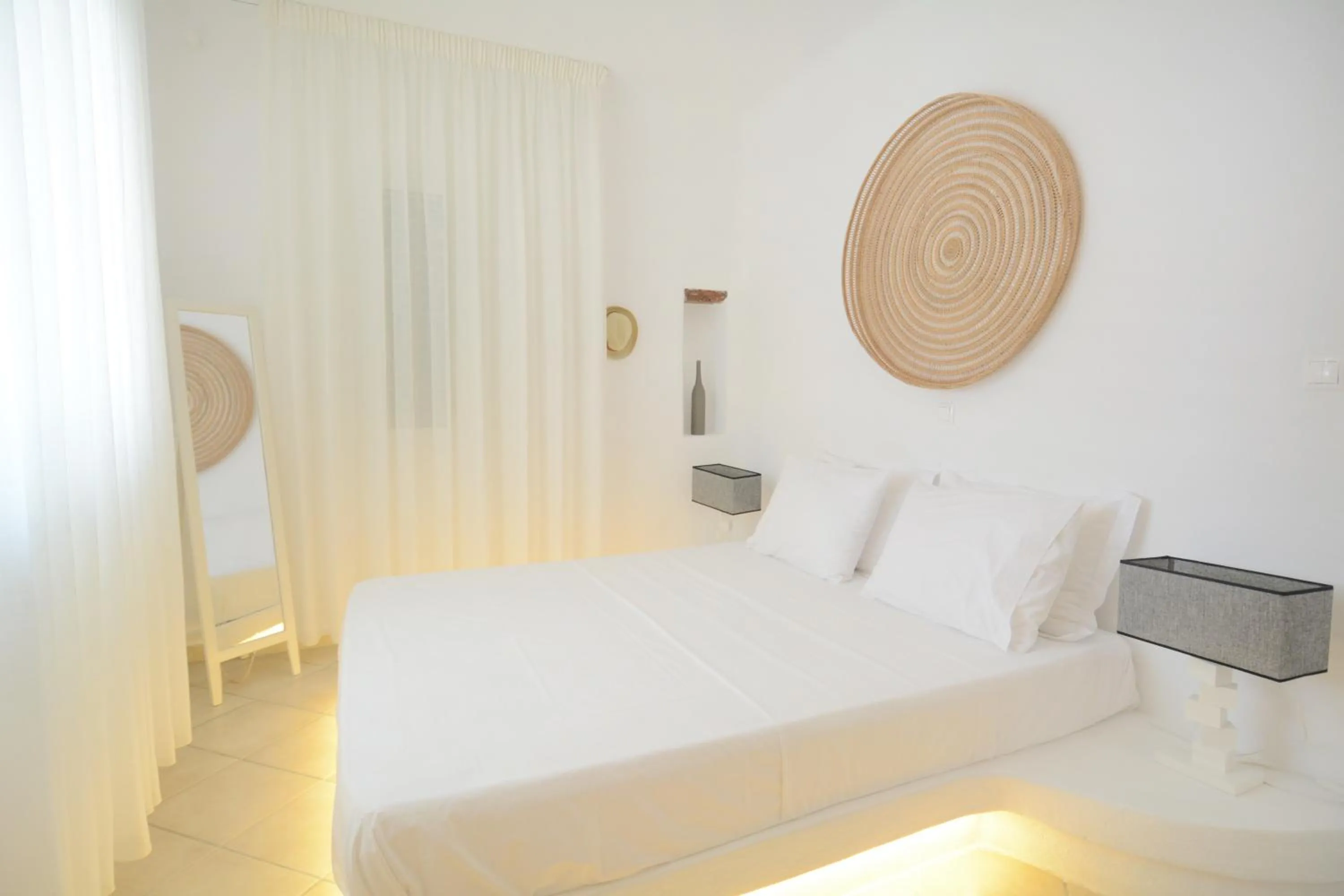 Bed in Sea Breeze Mykonos