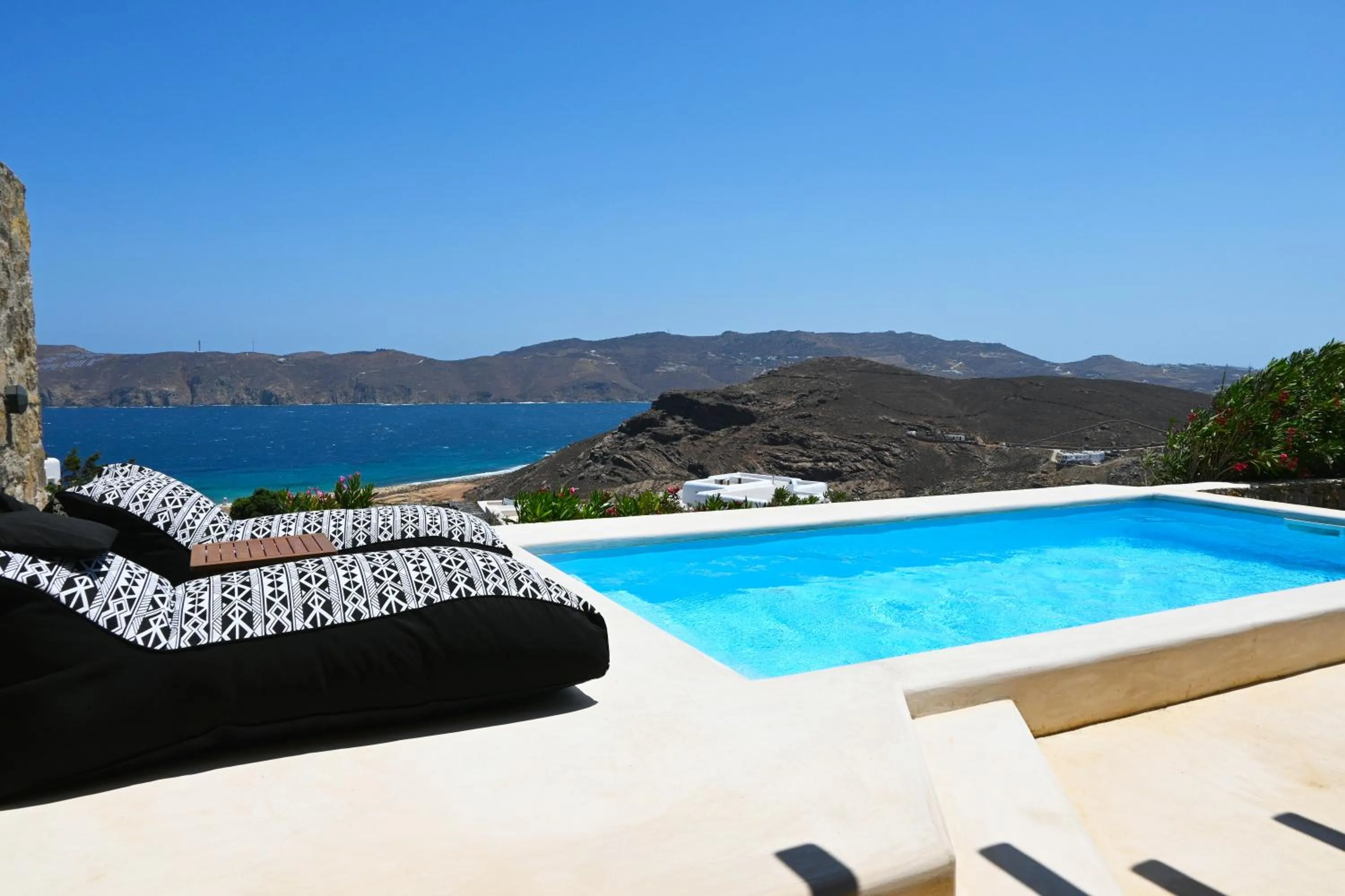 Patio in Sea Breeze Mykonos