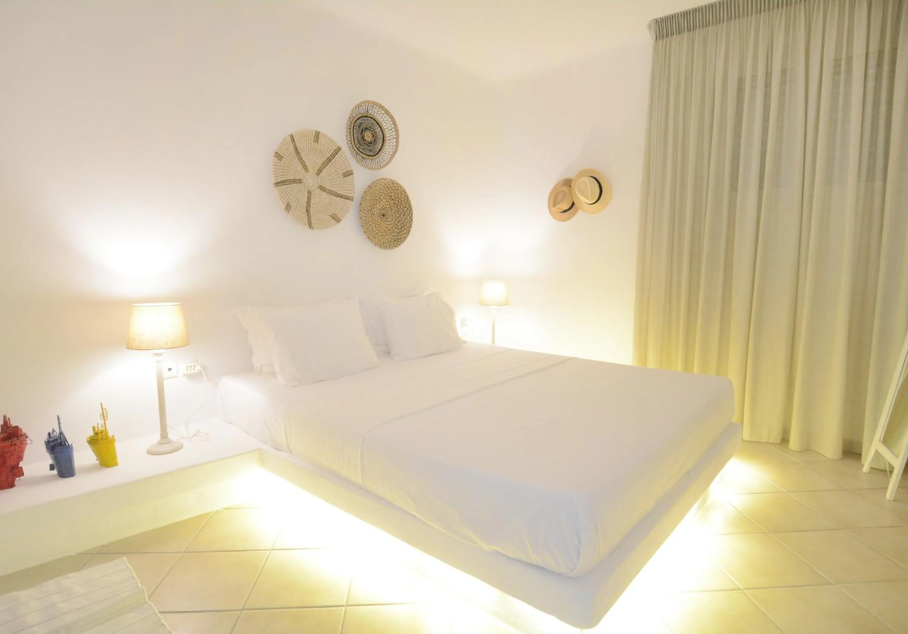 Bed in Sea Breeze Mykonos