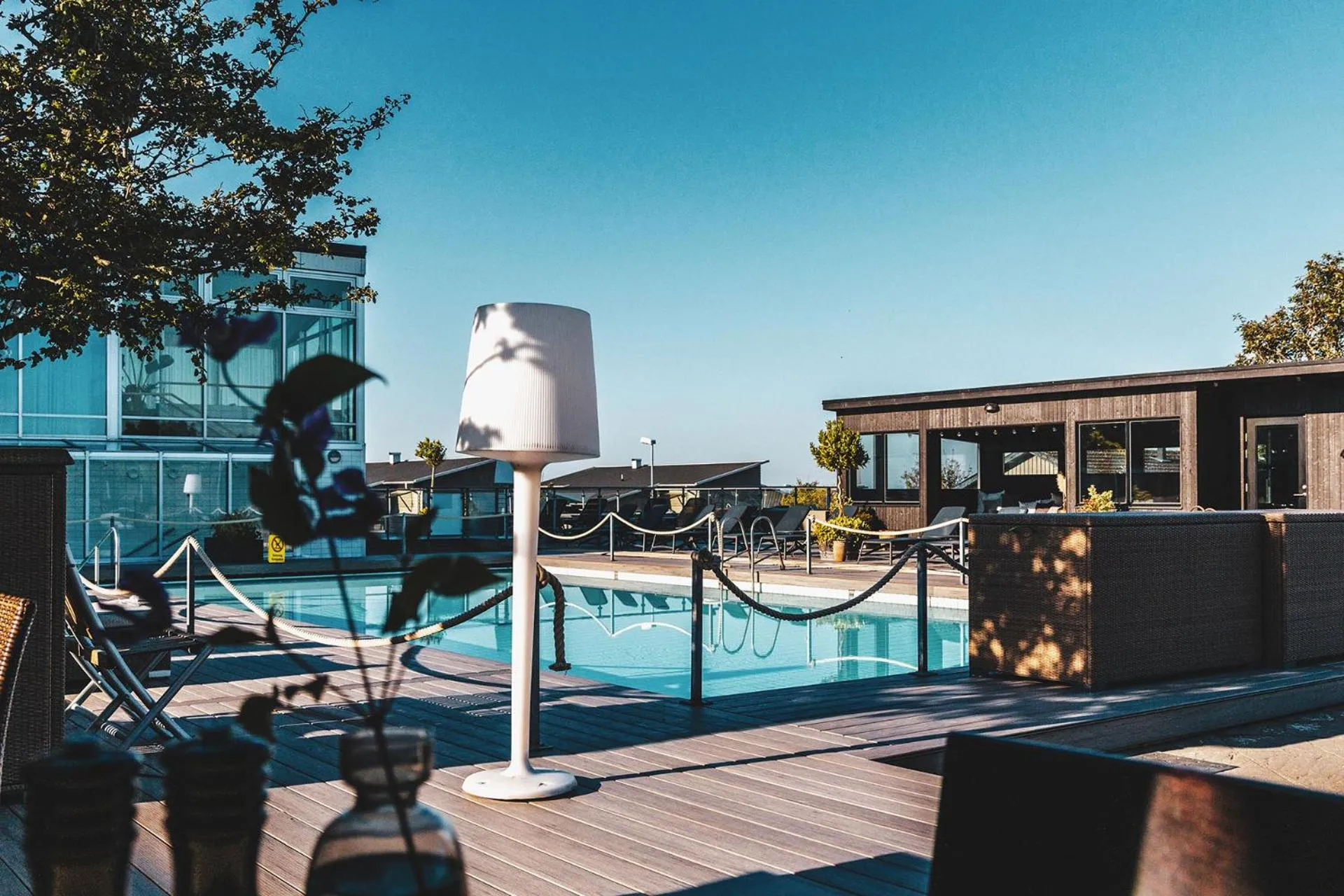 Swimming pool in Torekov Hotell