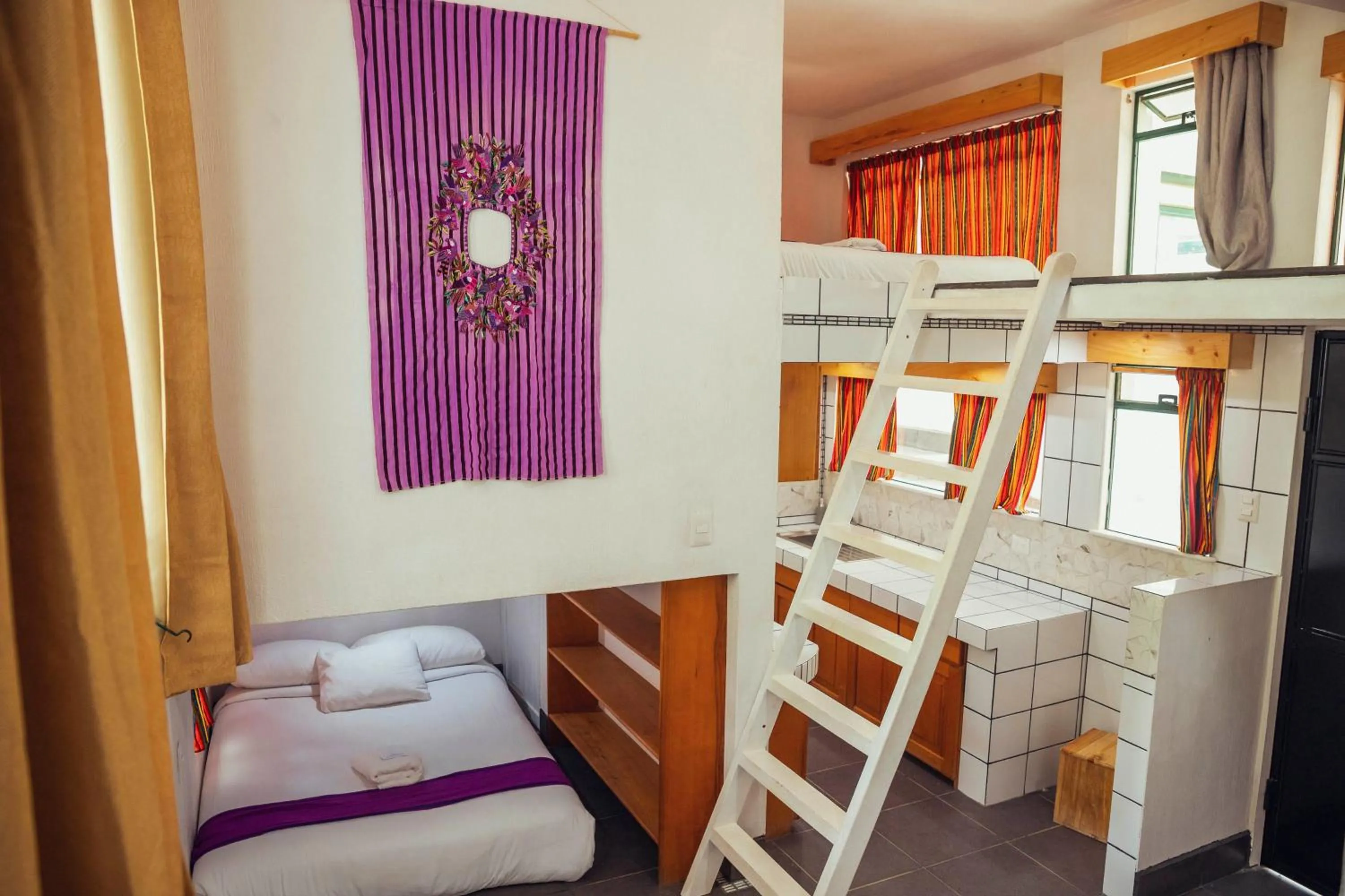 Bed in El Dragon Hotel