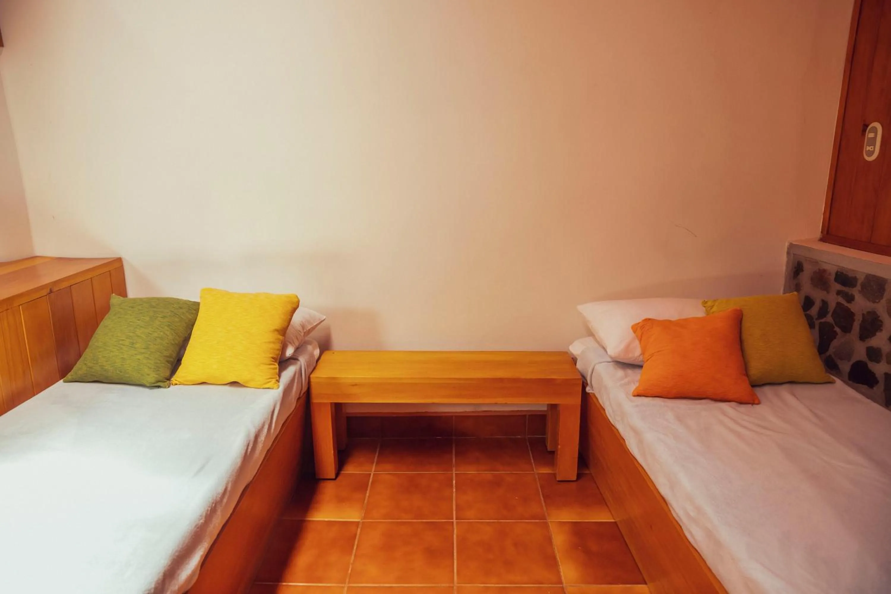 Bed in El Dragon Hotel