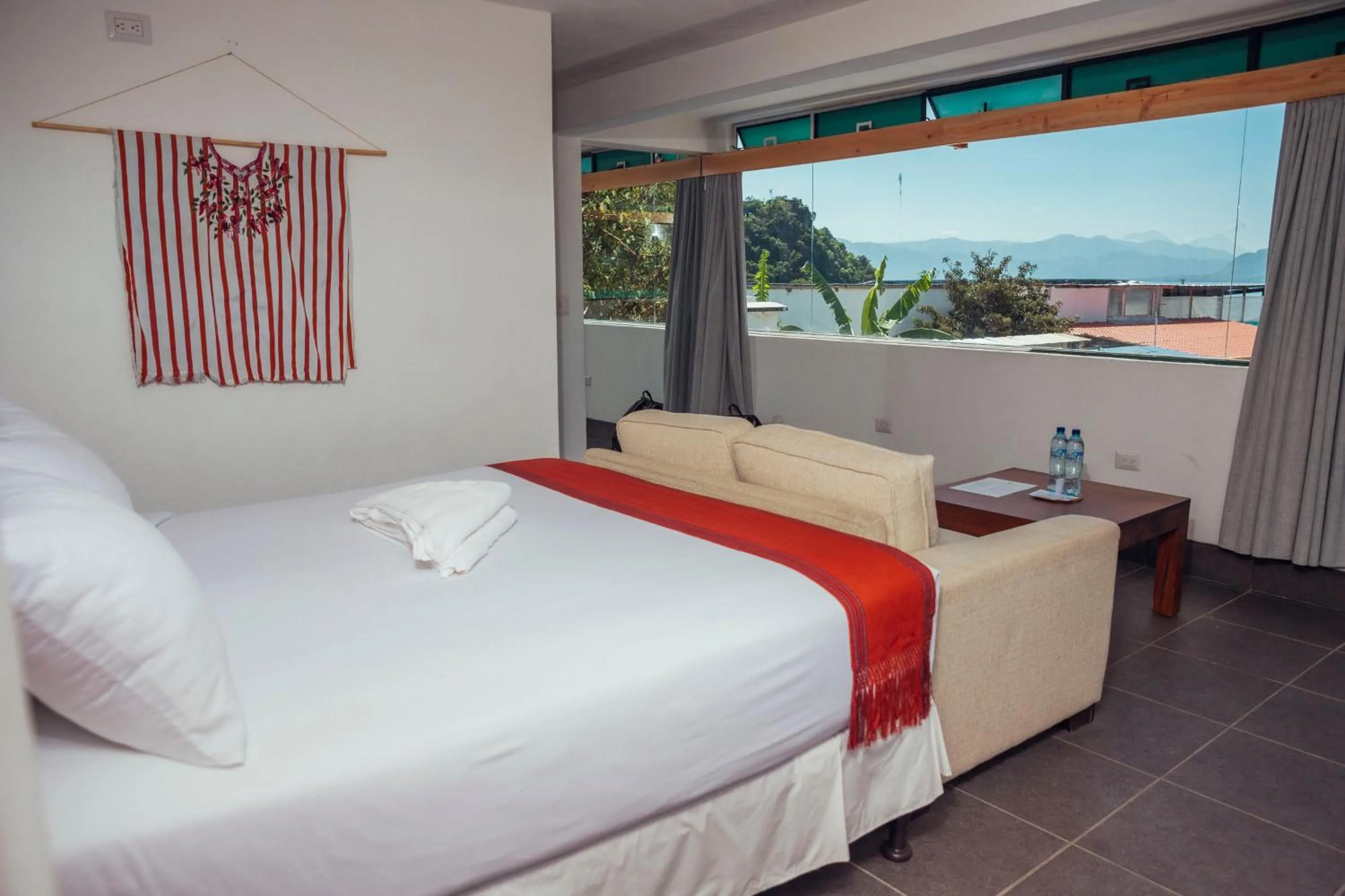 Bed in El Dragon Hotel