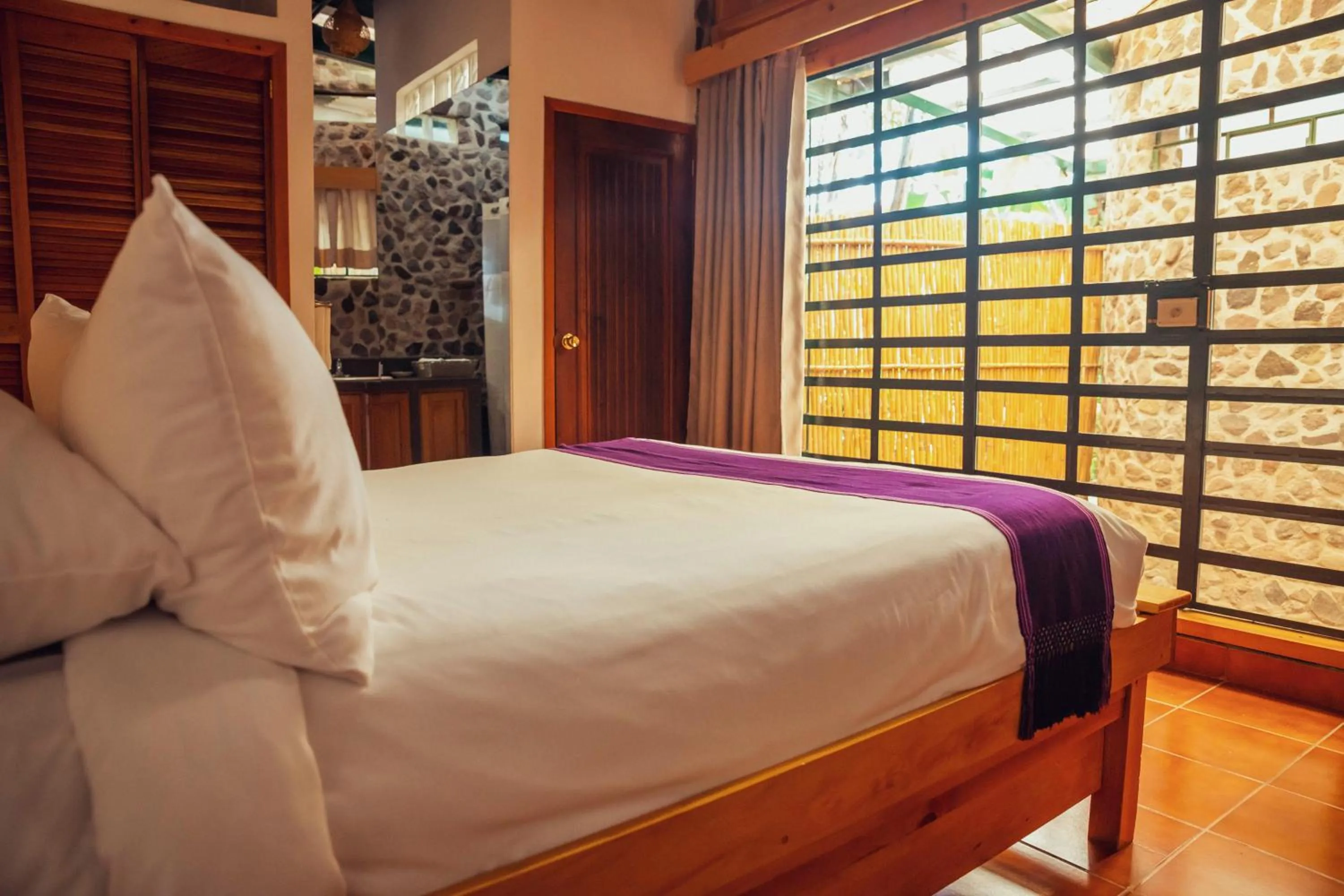 Bed in El Dragon Hotel