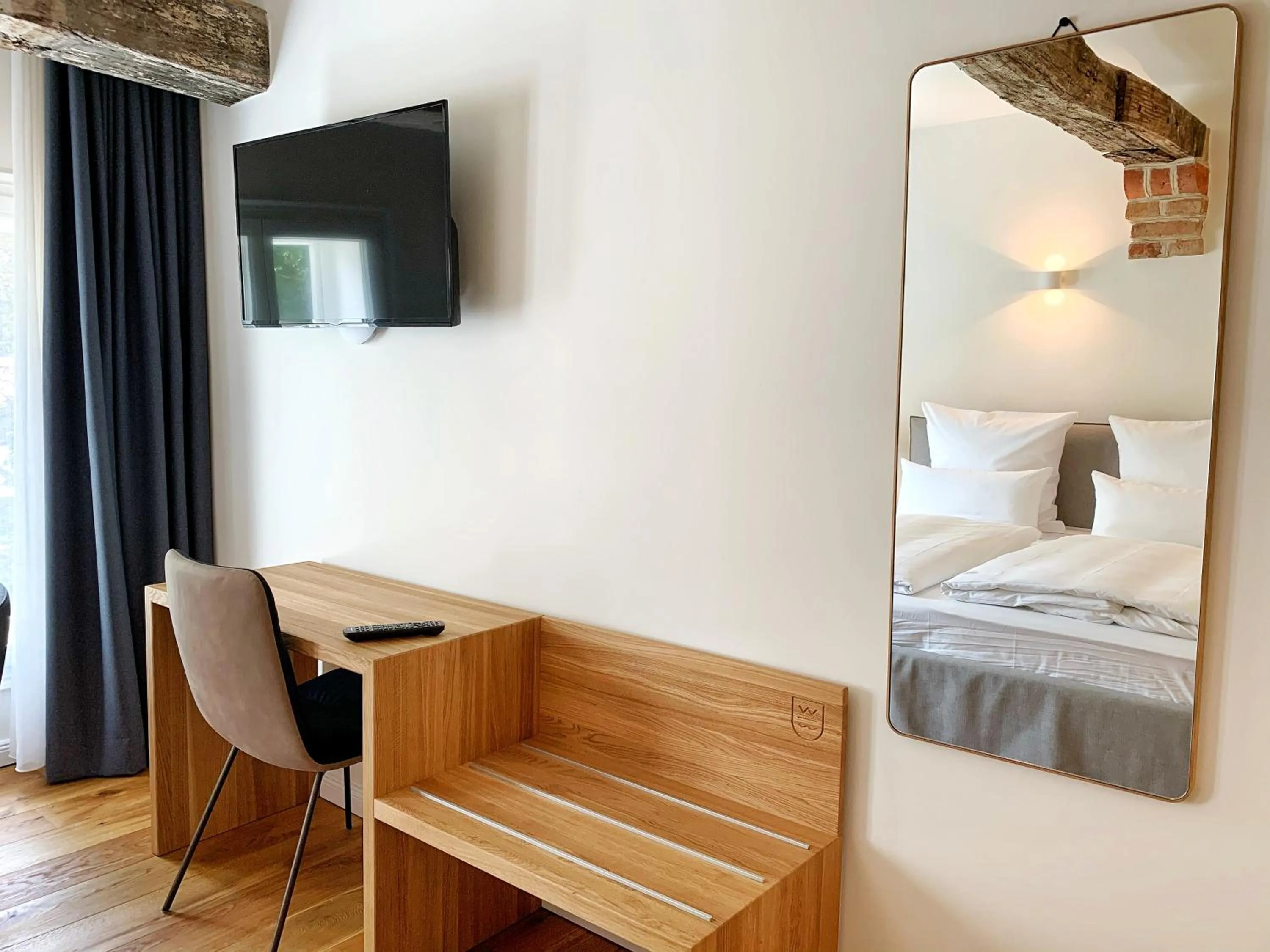 Decorative detail, Bed in Wyndberg