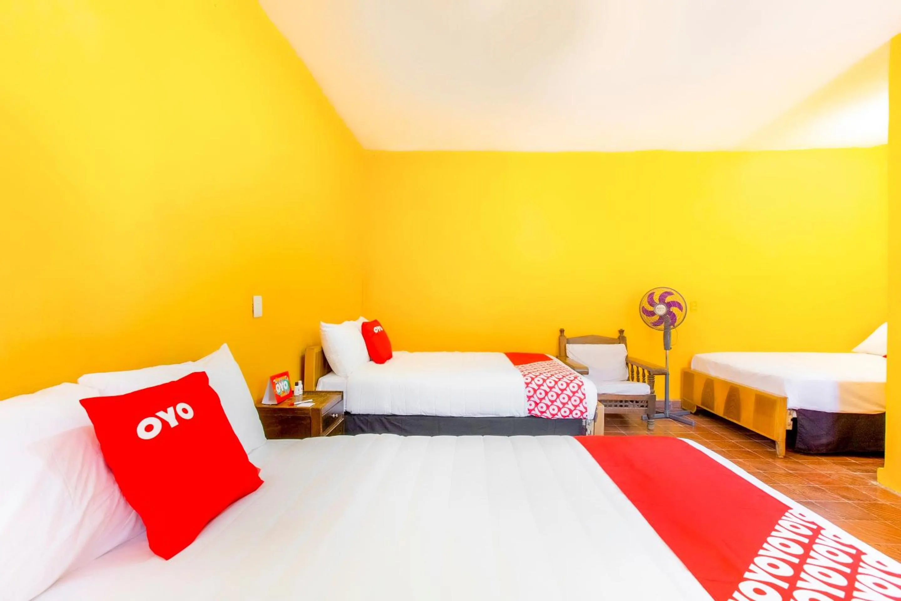 Bedroom, Bed in OYO Hotel Y Restaurante Mitla, Oaxaca