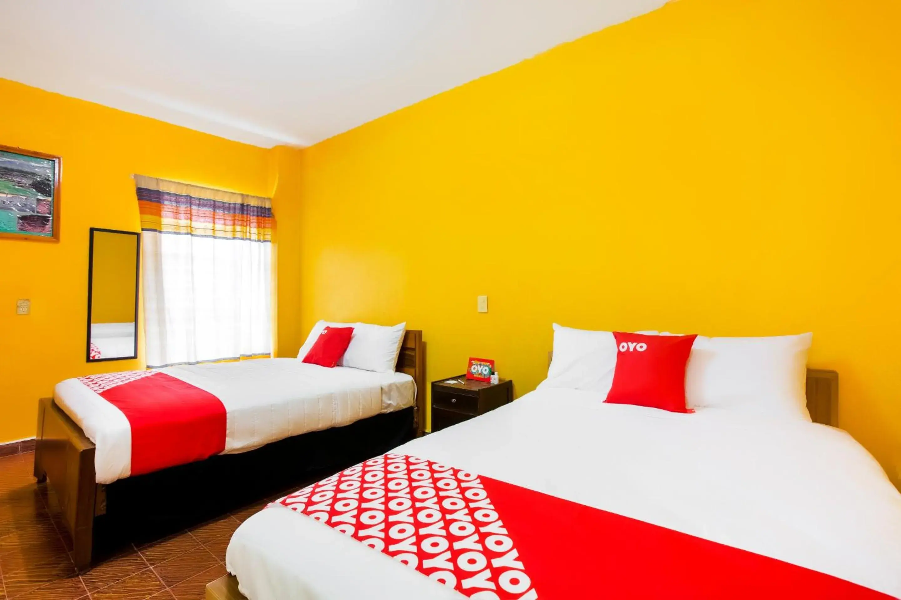 Bedroom, Bed in OYO Hotel Y Restaurante Mitla, Oaxaca Bedroom, Bed in OYO Hotel Y Restaurante Mitla, Oaxaca