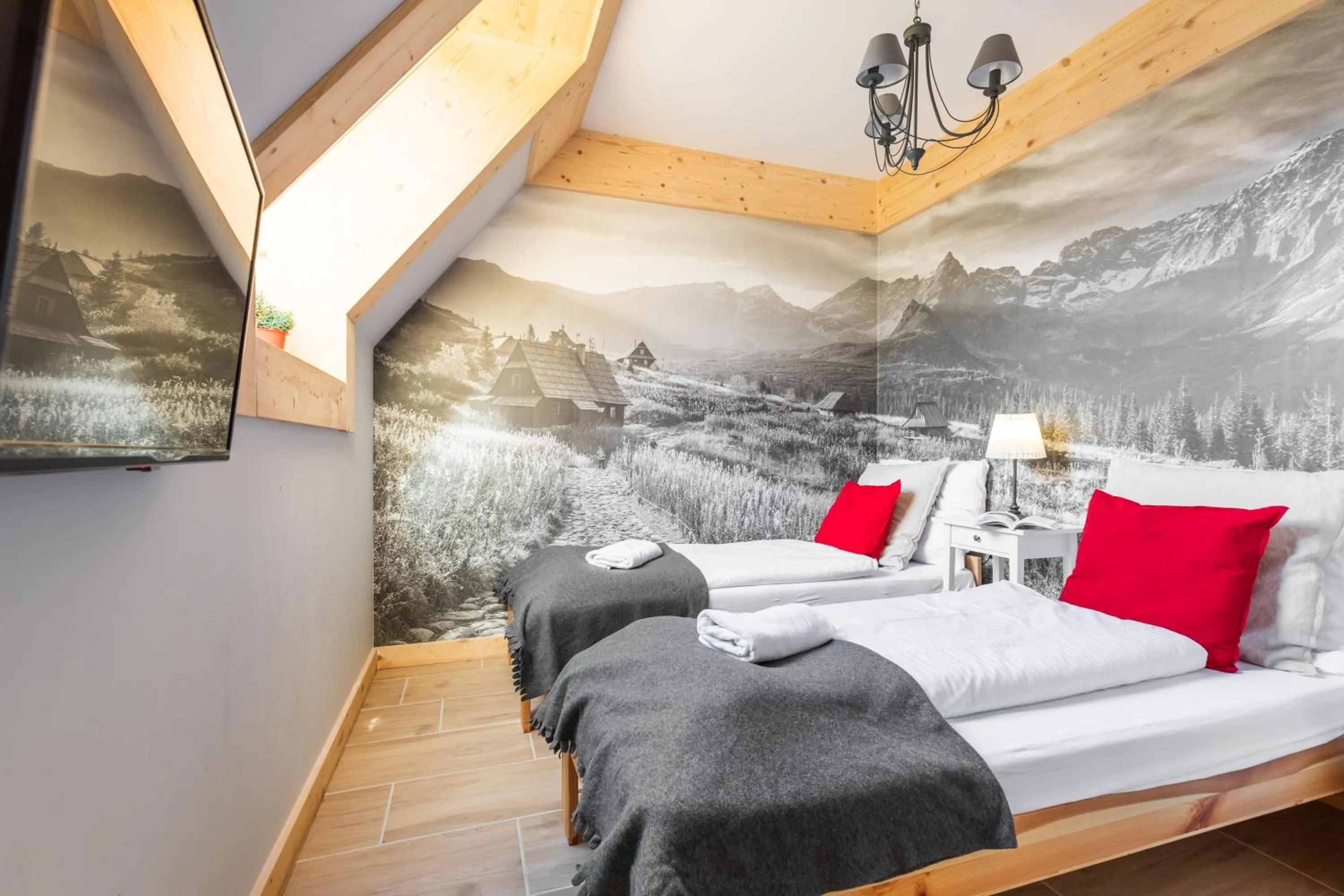 Bedroom, Bed in Apartamenty Zobacz Giewont Zakopane