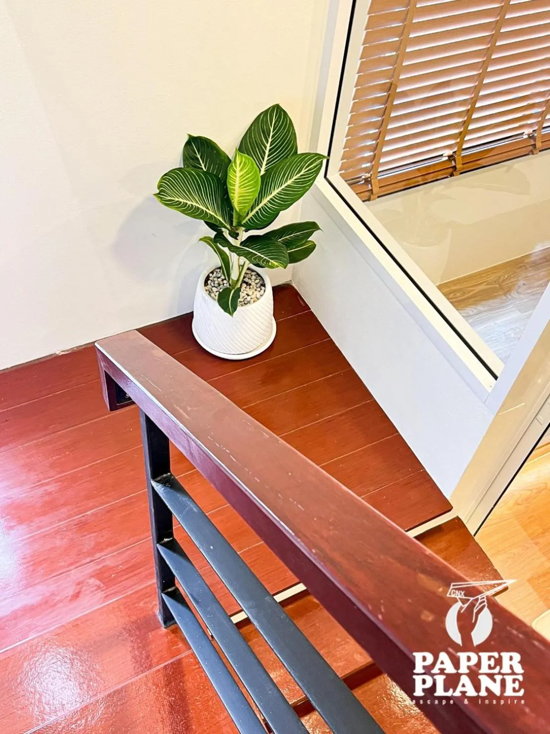 Decorative detail in PaperPlaneCNX @ Haiya - 3 Storey Flowery Loft