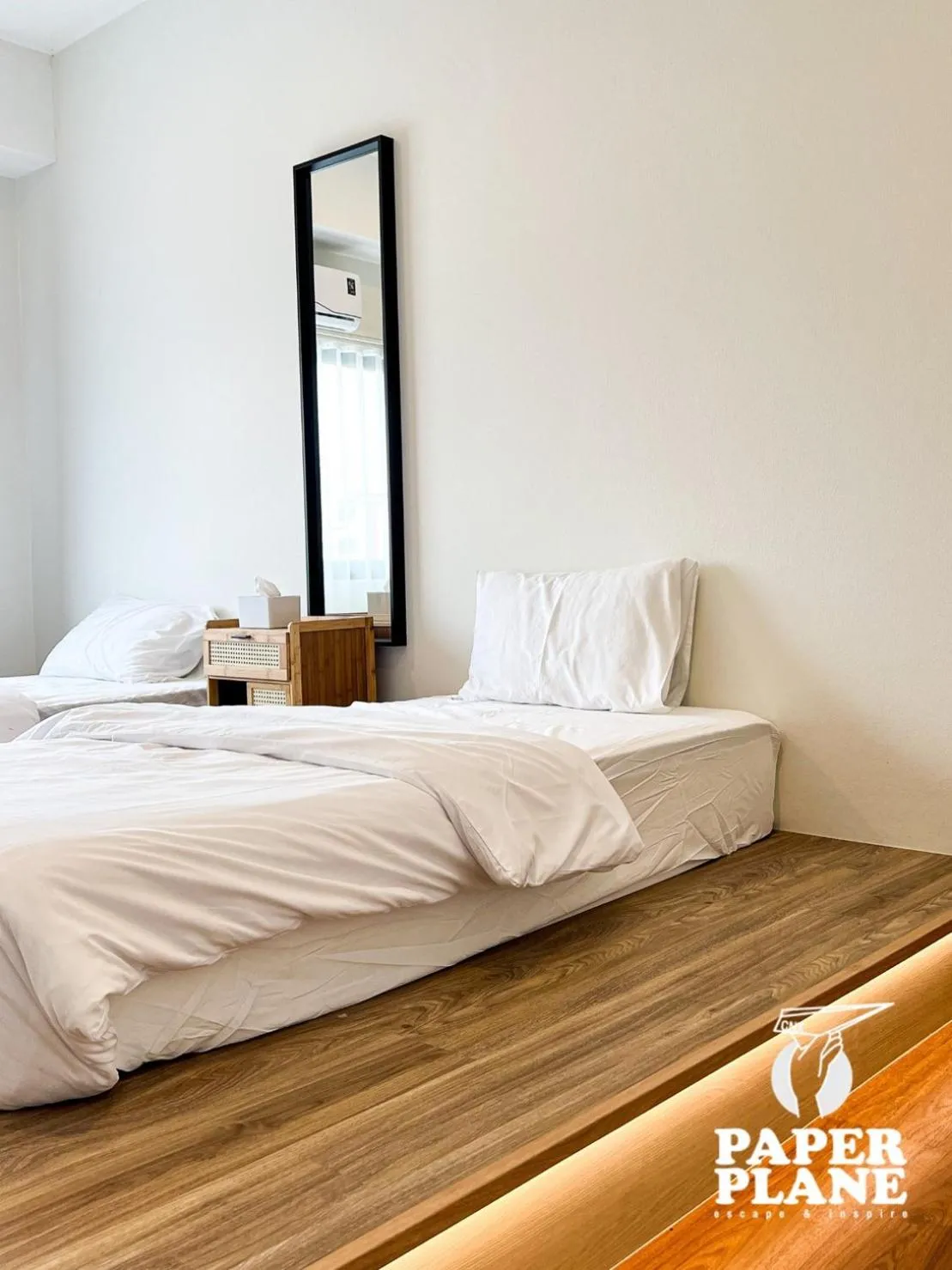 Bed in PaperPlaneCNX @ Haiya - 3 Storey Flowery Loft