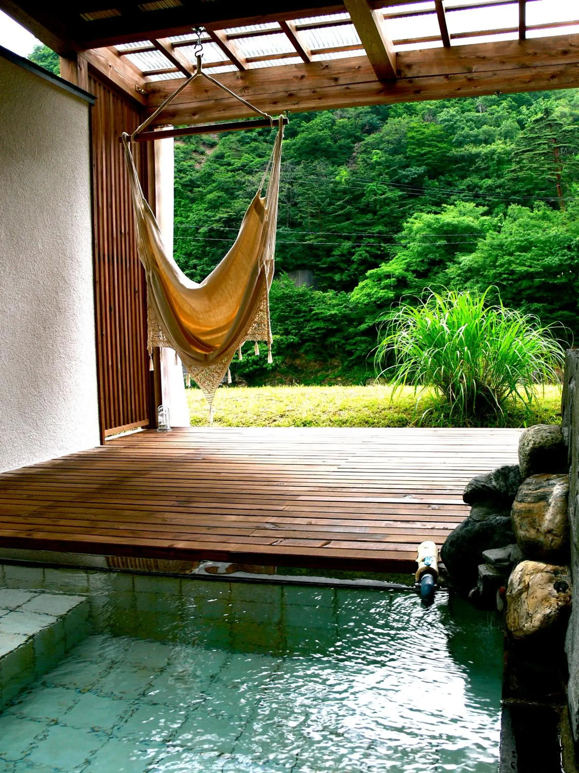 Hot Spring Bath in Takanosukan