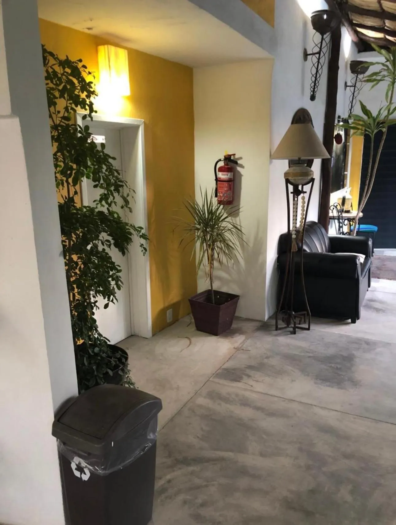 Seating area in Hotel Boutique Ixaya