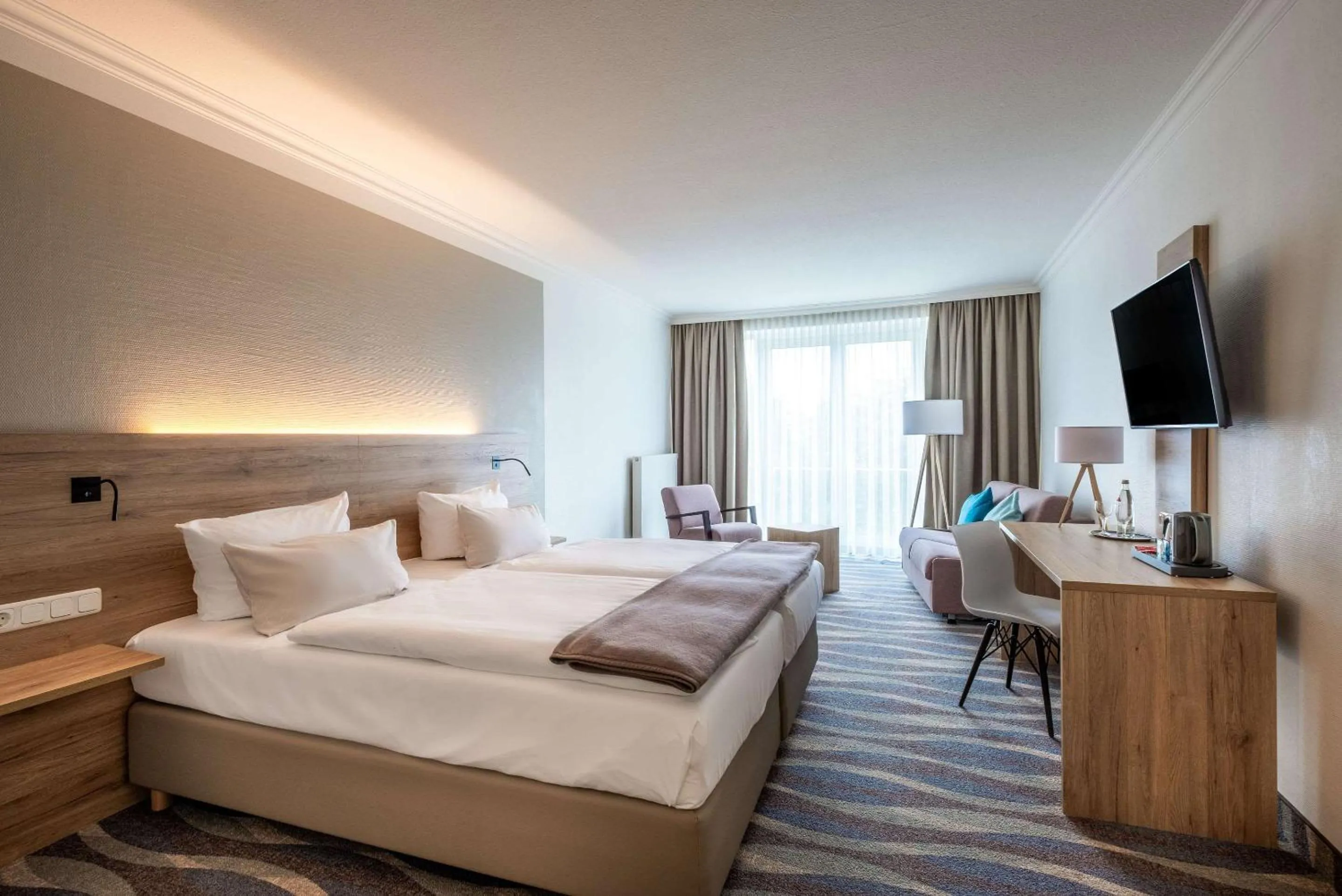 Photo of the whole room, Bed in Quality Hotel Lippstadt