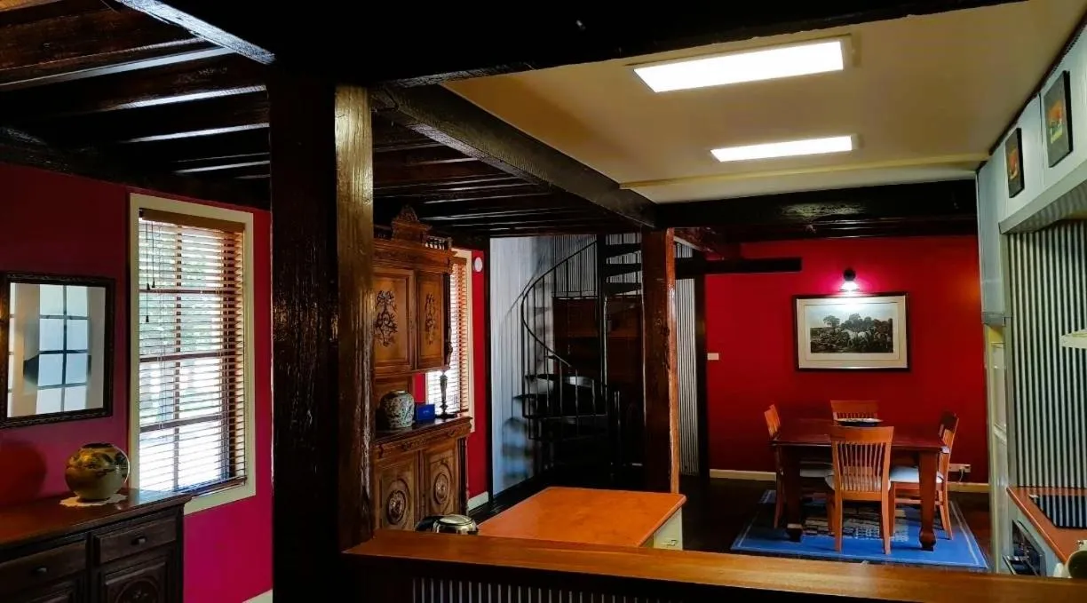 Seating area in The Camperdown Mill