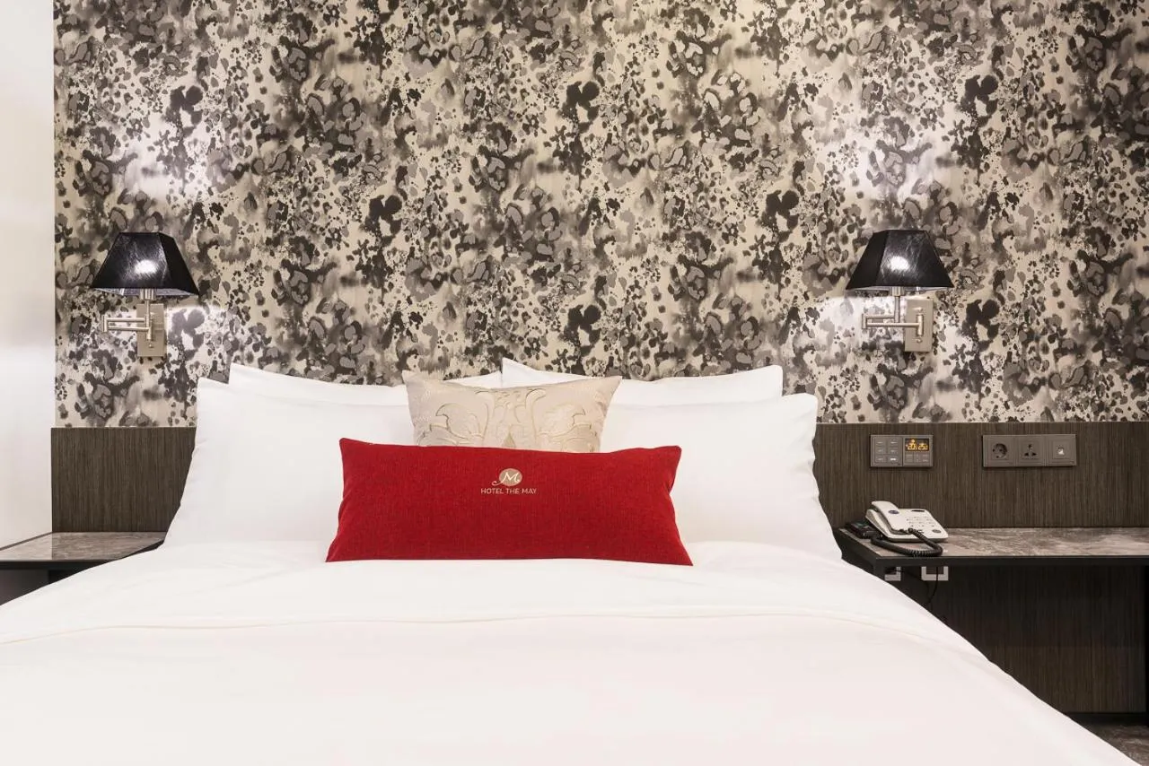 Bed in HOTEL THE MAY Jongno