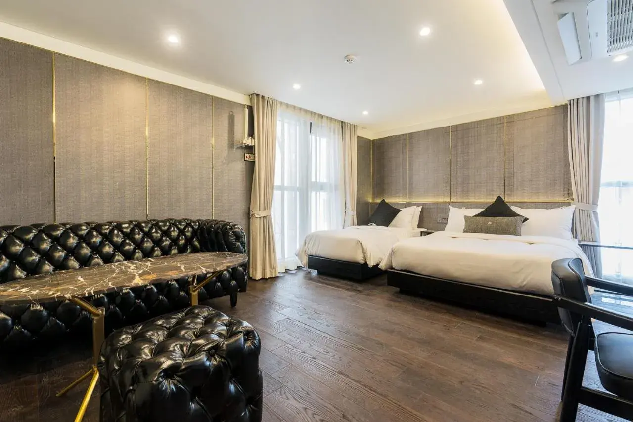 Bed in HOTEL THE MAY Jongno Bed in HOTEL THE MAY Jongno