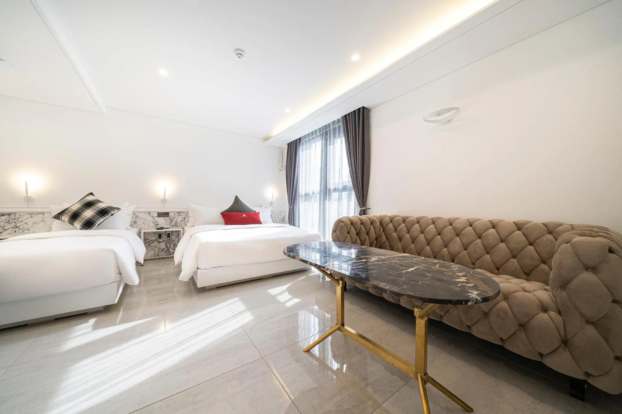 Bed in HOTEL THE MAY Jongno